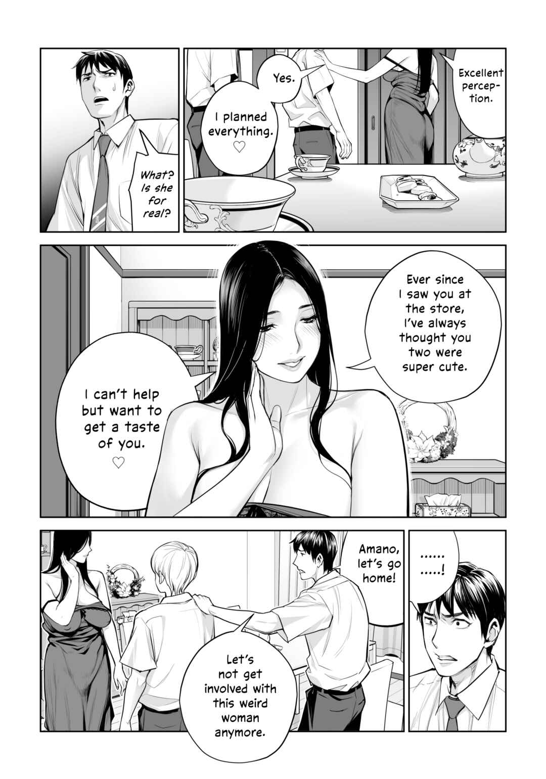 Page 38 Chapter Unknown_998a Kurokami Onna no Fudeoroshi ~Himitsu no Heya de Nakadashi Sasete Ageru wa~