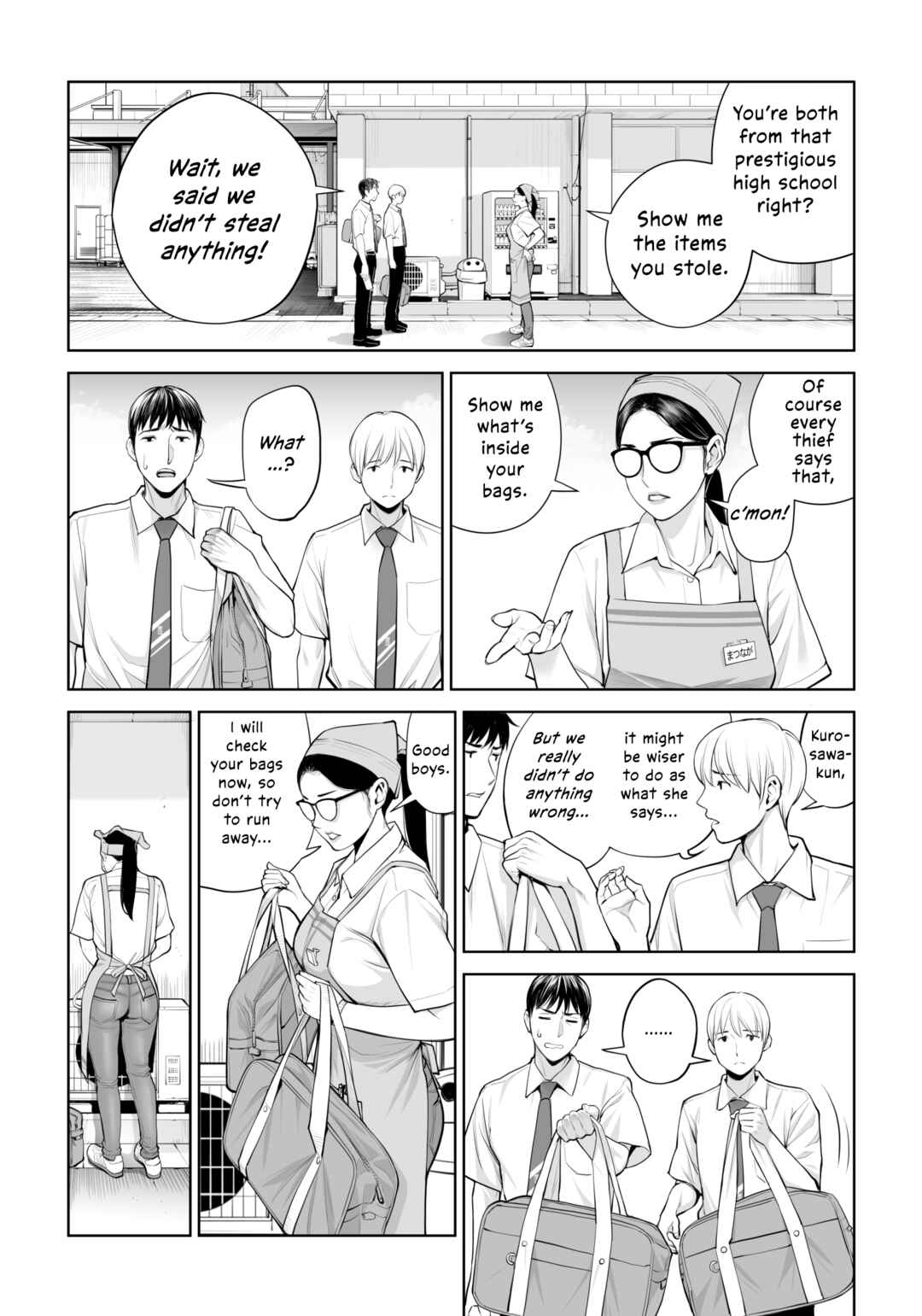 Page 8 Chapter Unknown_998a Kurokami Onna no Fudeoroshi ~Himitsu no Heya de Nakadashi Sasete Ageru wa~