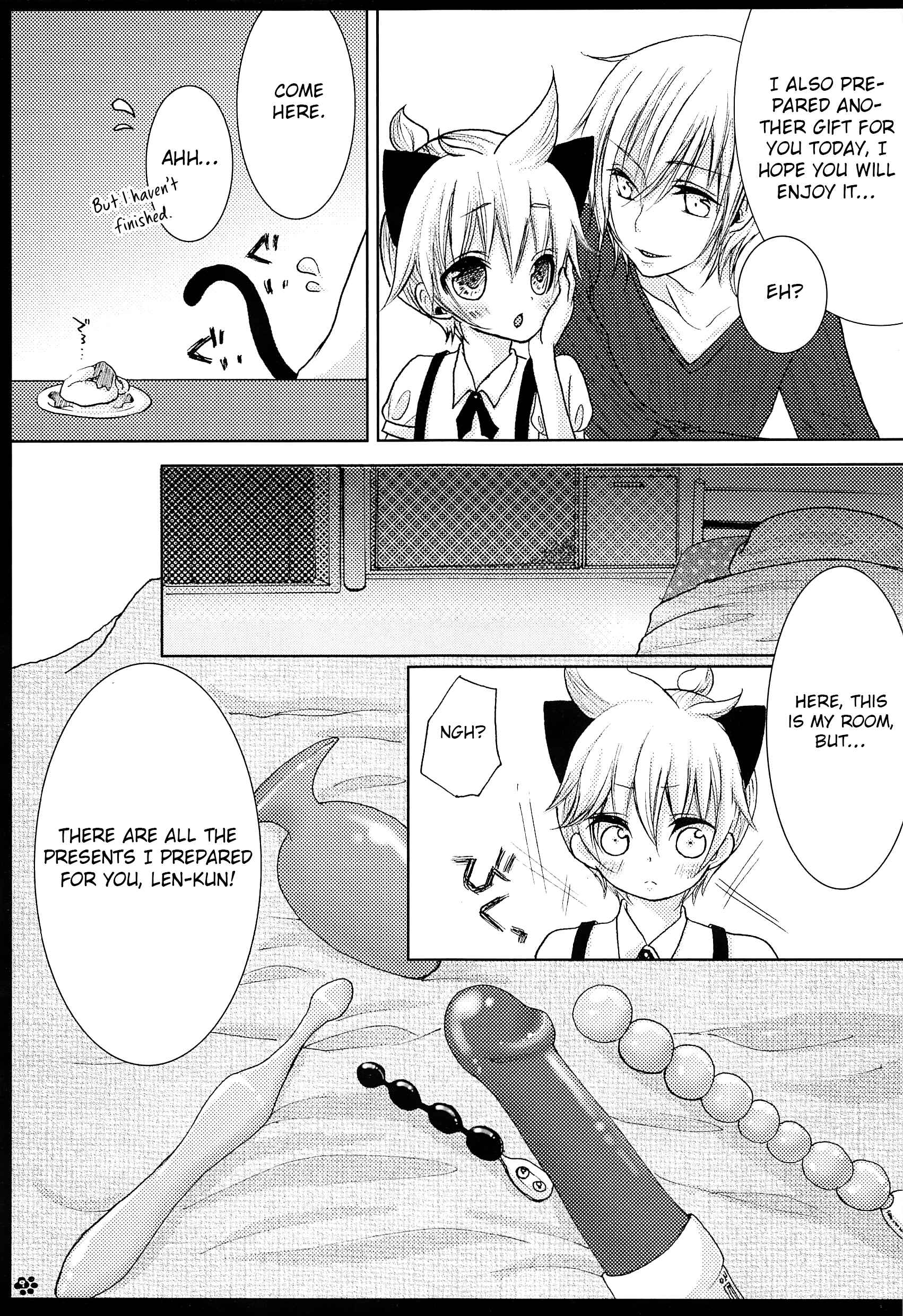 Page 10 Chapter Unknown_0f5f Vocaloid - Rental! Nyannyan (Doujinshi)