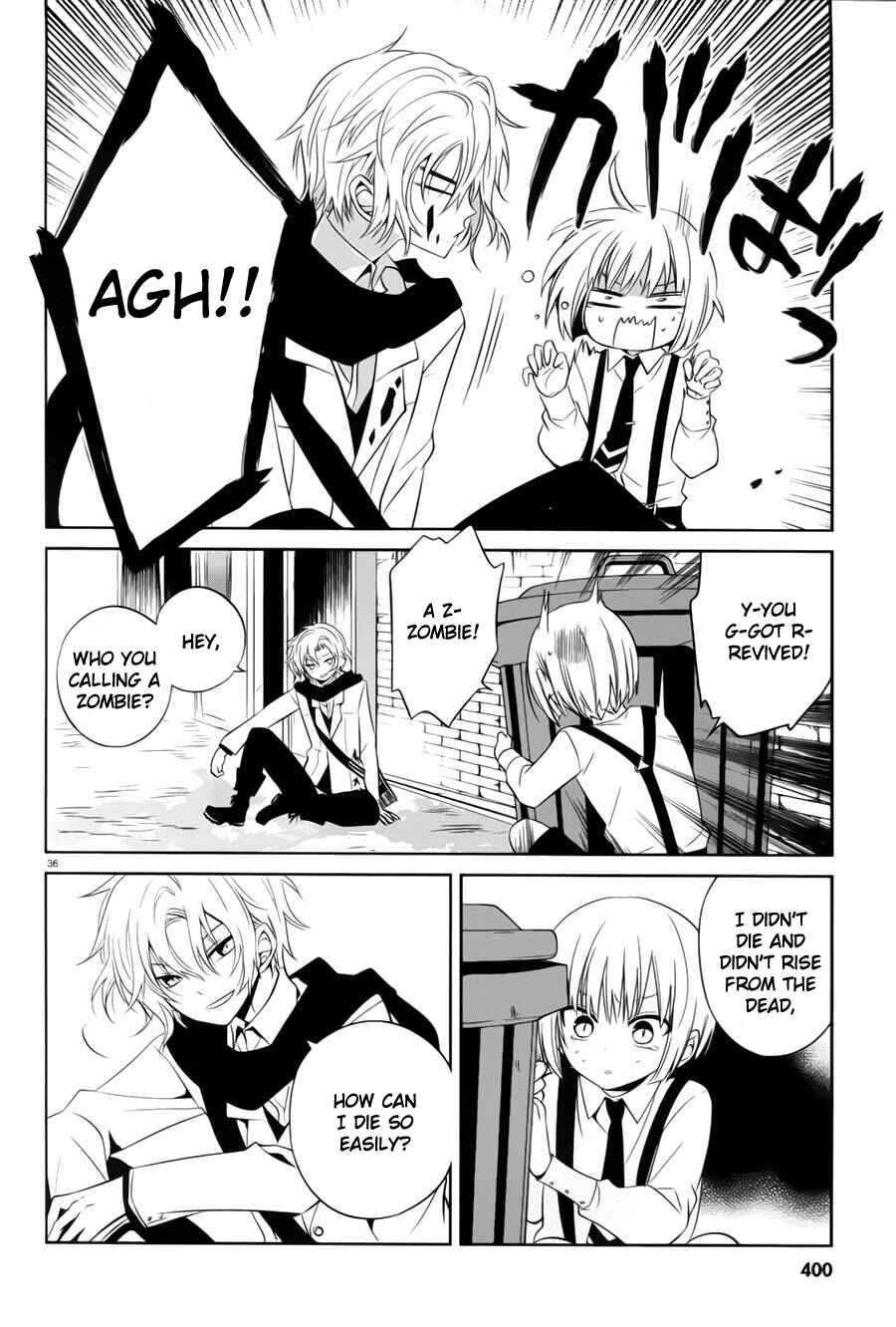 Page 36 Chapter 13 Boku to Senpai no Tekken Kousai
