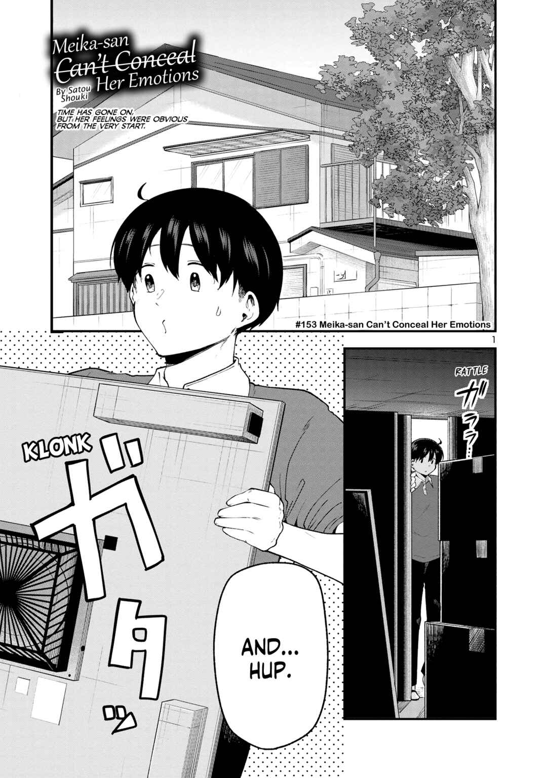 Page 1 Chapter 153 Meika-san wa Oshikorosenai