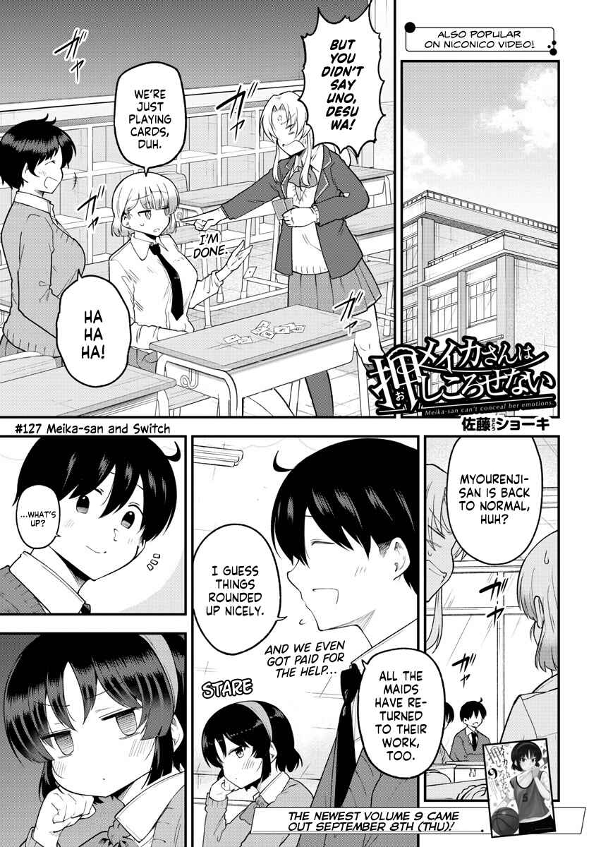 Page 1 Chapter 127 Meika-san wa Oshikorosenai