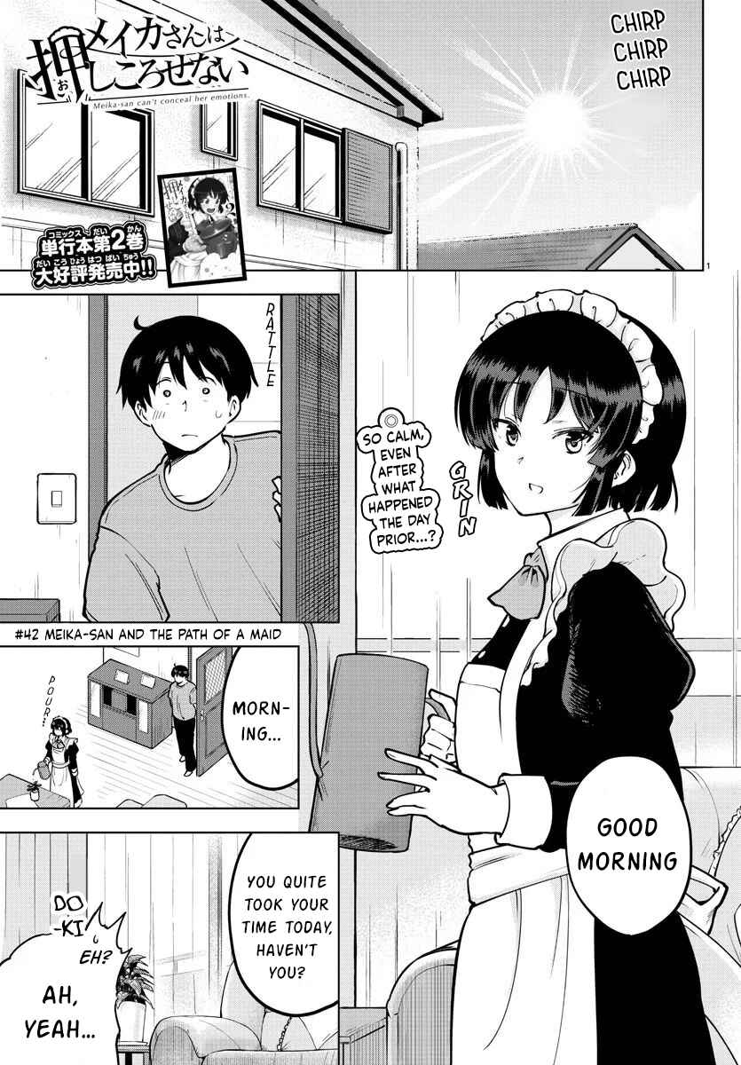 Page 1 Chapter 42 Meika-san wa Oshikorosenai