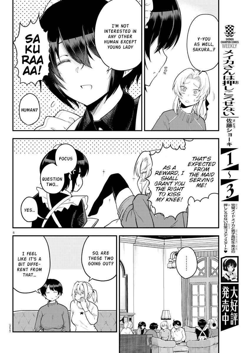Page 6 Chapter 62 Meika-san wa Oshikorosenai