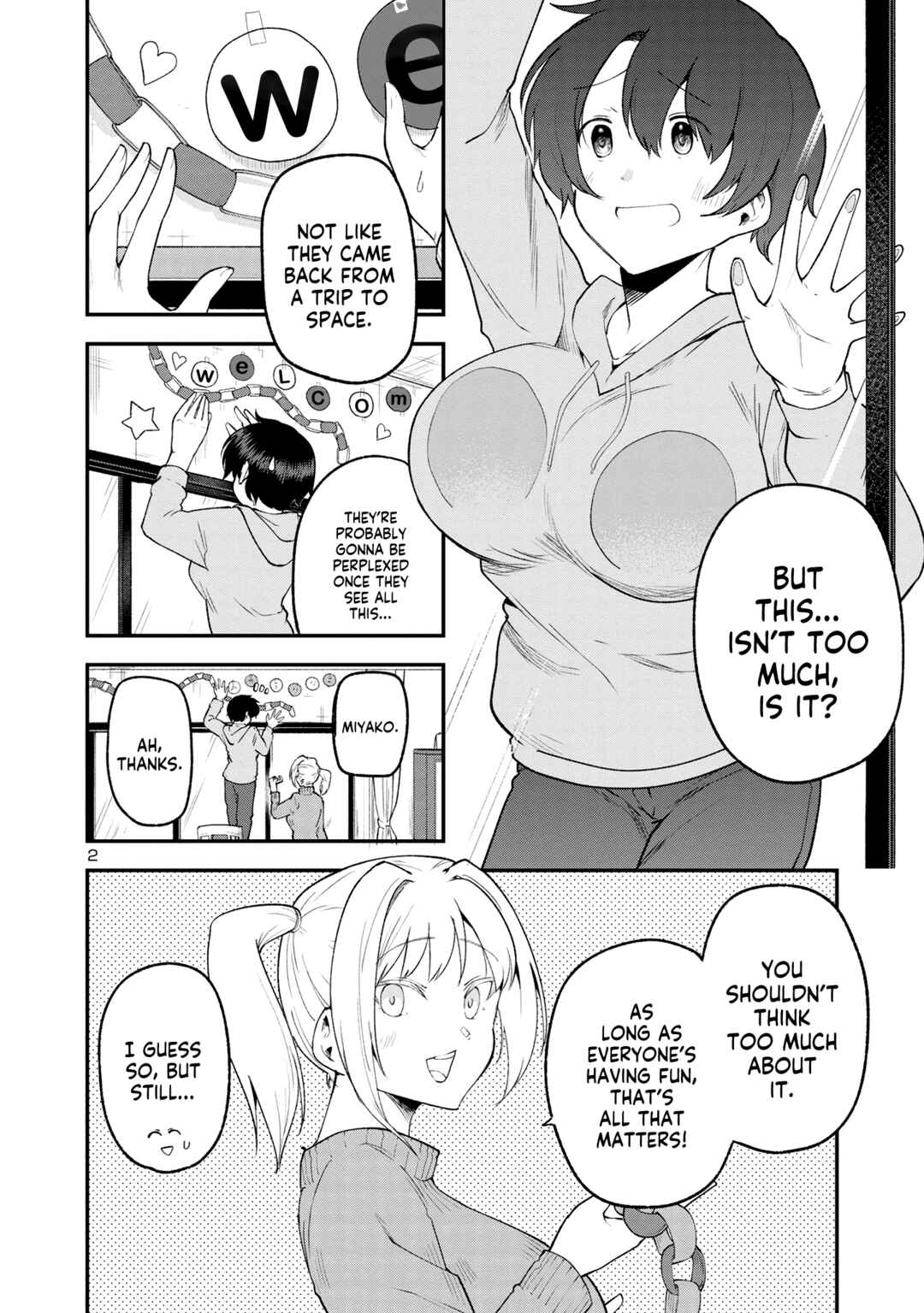 Page 2 Chapter 152 Meika-san wa Oshikorosenai