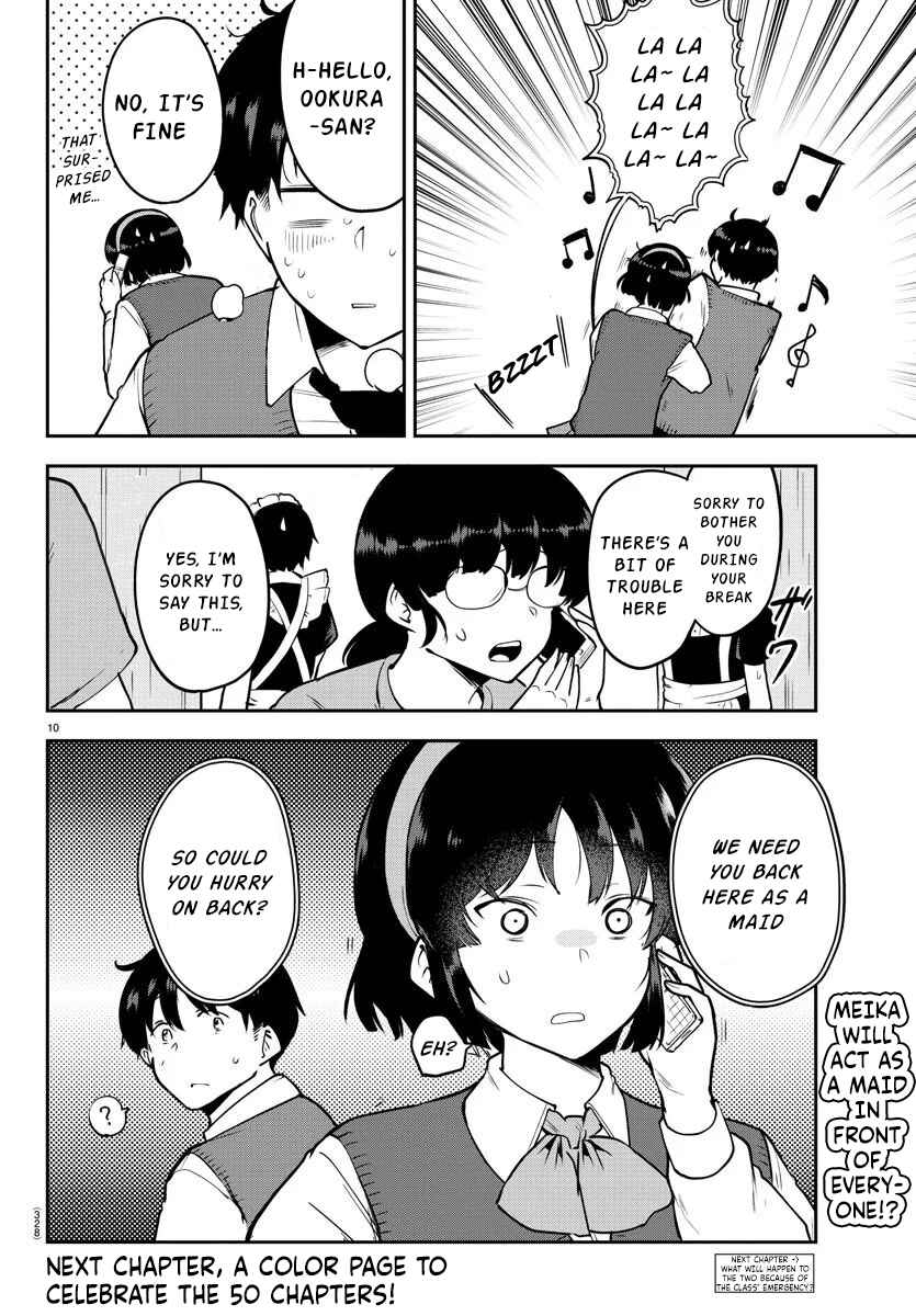 Page 10 Chapter 49 Meika-san wa Oshikorosenai