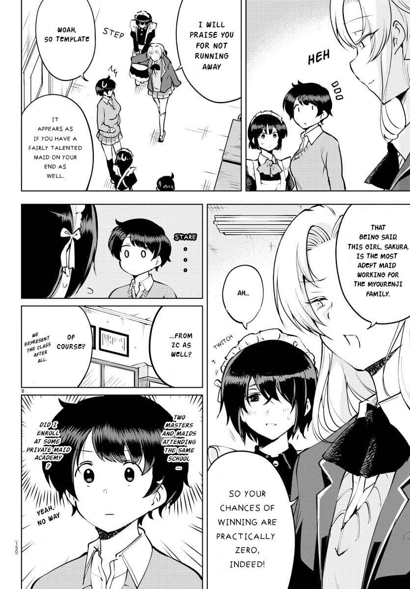 Page 8 Chapter 32 Meika-san wa Oshikorosenai