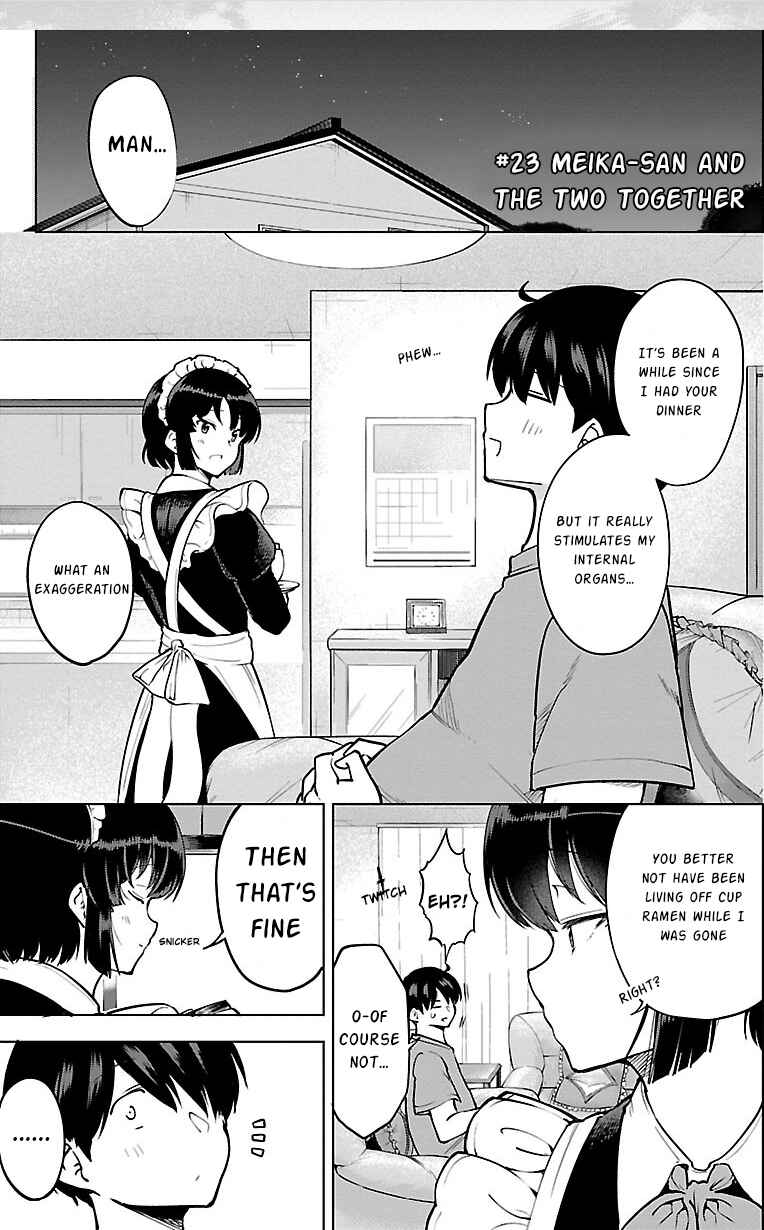 Page 1 Chapter 23 Meika-san wa Oshikorosenai