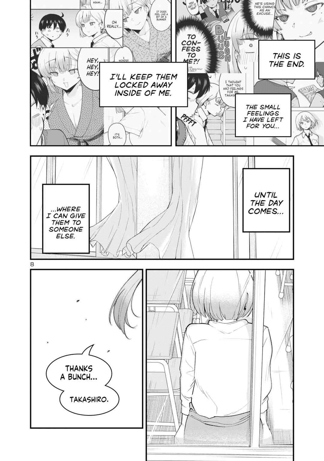Page 8 Chapter 150 Meika-san wa Oshikorosenai