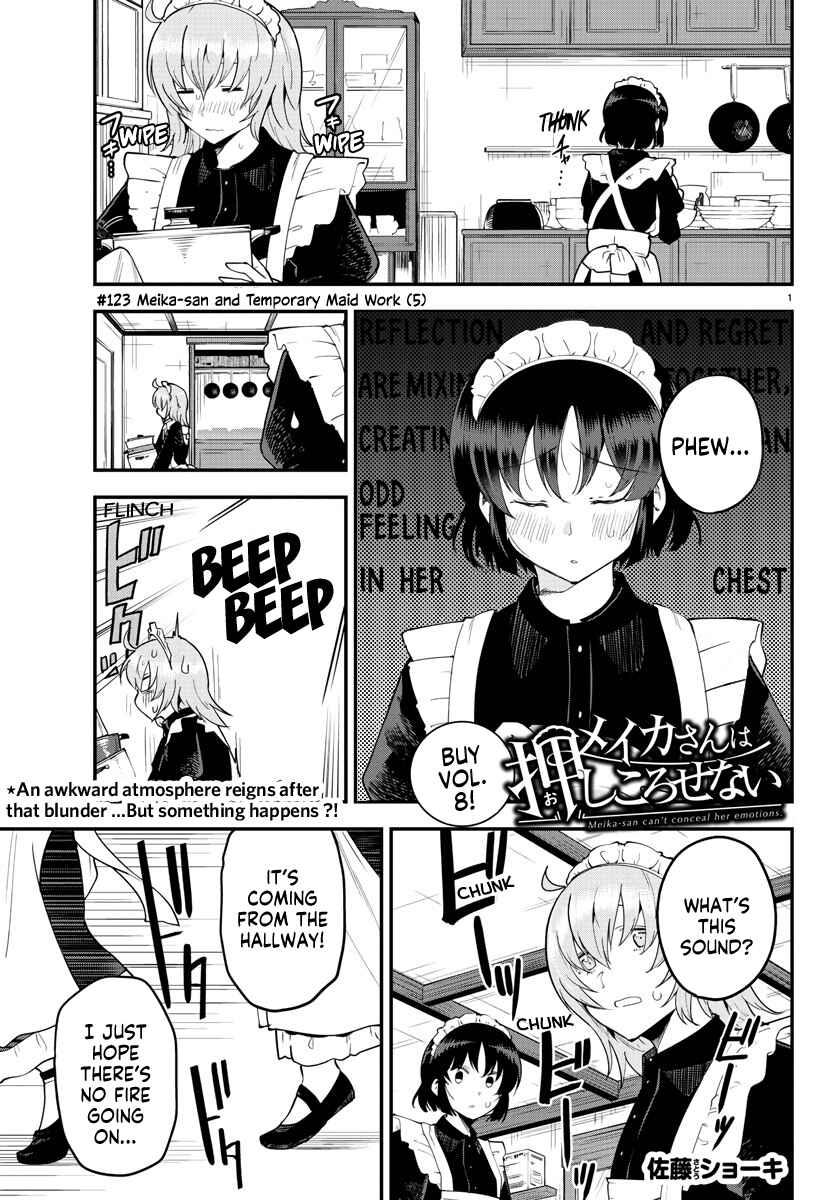 Page 1 Chapter 123 Meika-san wa Oshikorosenai