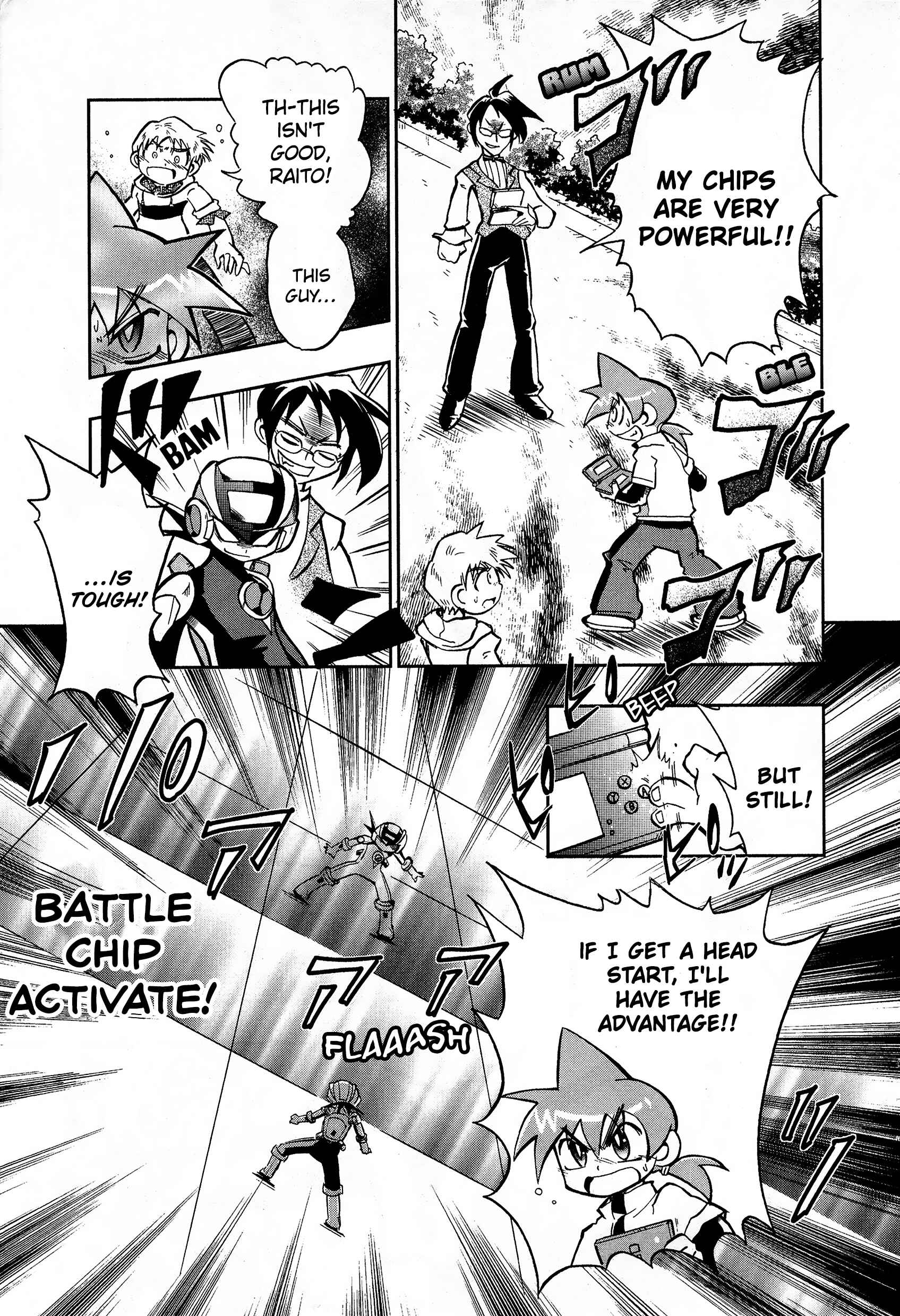 Page 11 Chapter Unknown_cd31 Mega Man Battle Network Operate Shooting Star VS