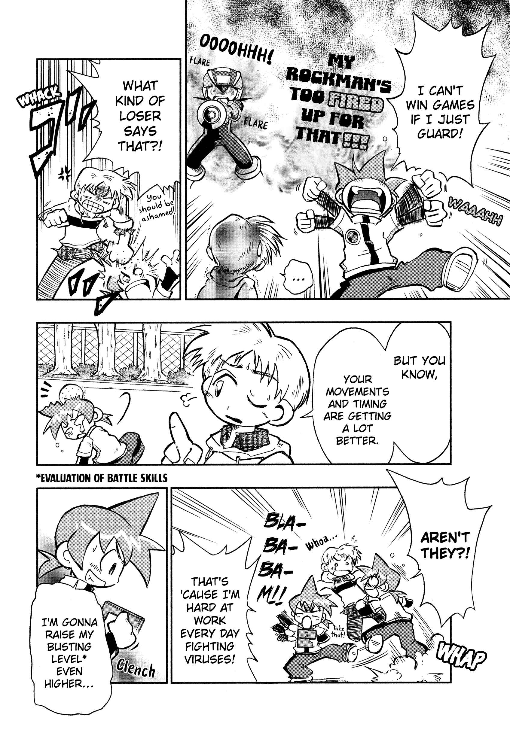 Page 4 Chapter Unknown_cd31 Mega Man Battle Network Operate Shooting Star VS