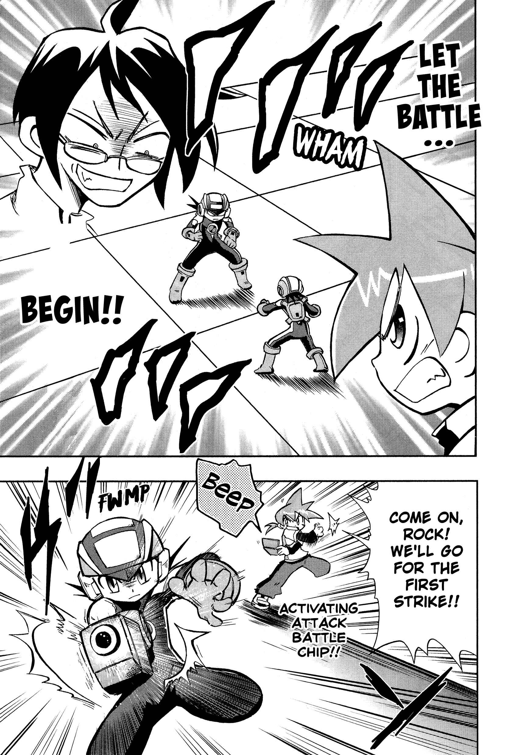 Page 7 Chapter Unknown_cd31 Mega Man Battle Network Operate Shooting Star VS