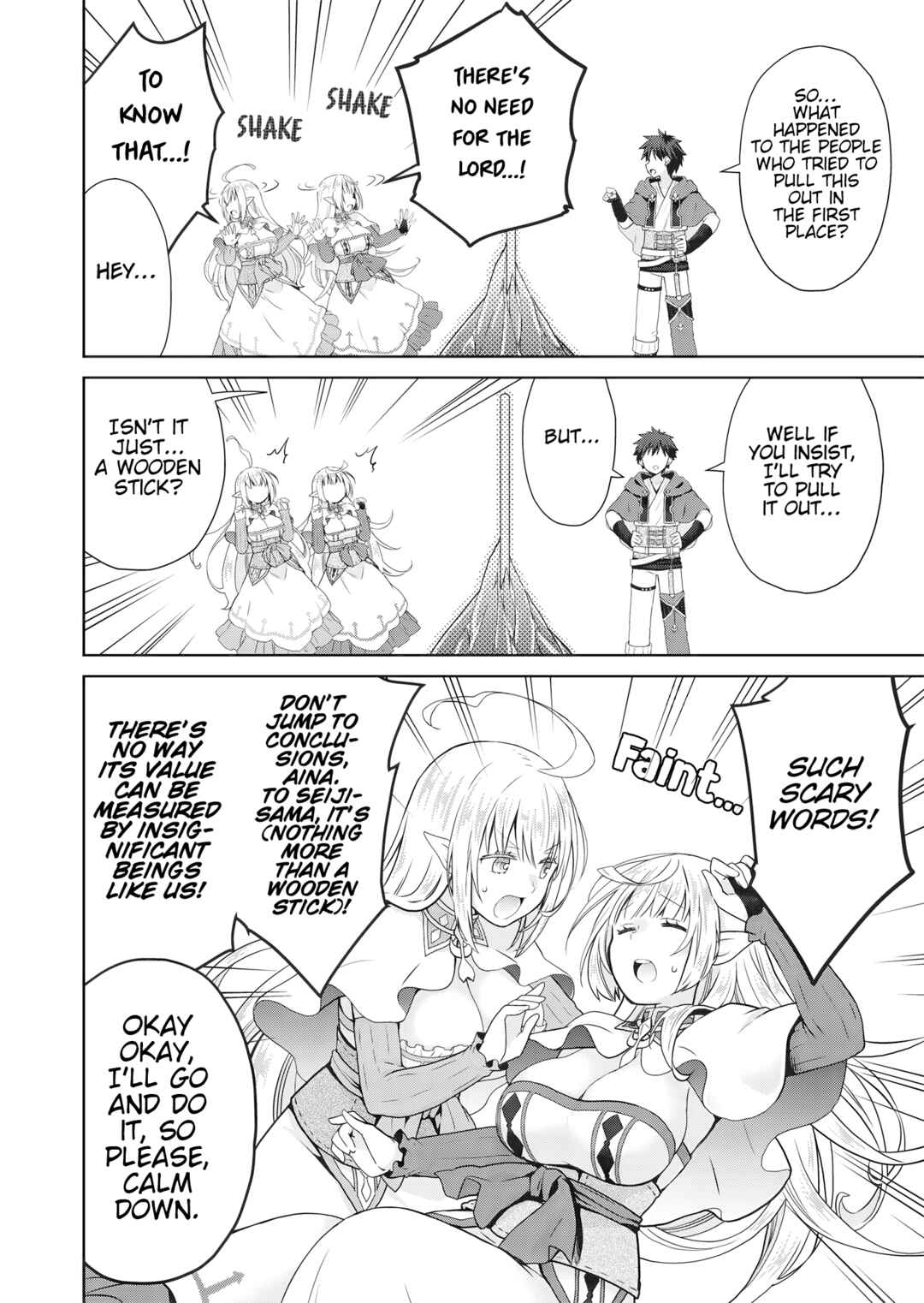 Page 13 Chapter 2 Dakara Katte ni Yuusha Toka Haou ni Nintei Sunno Yamero yo! ~Elf Zoku mo Kokuou-sama mo Hirefusu Hodo Ore wa Idai na Yakuwarirashii~