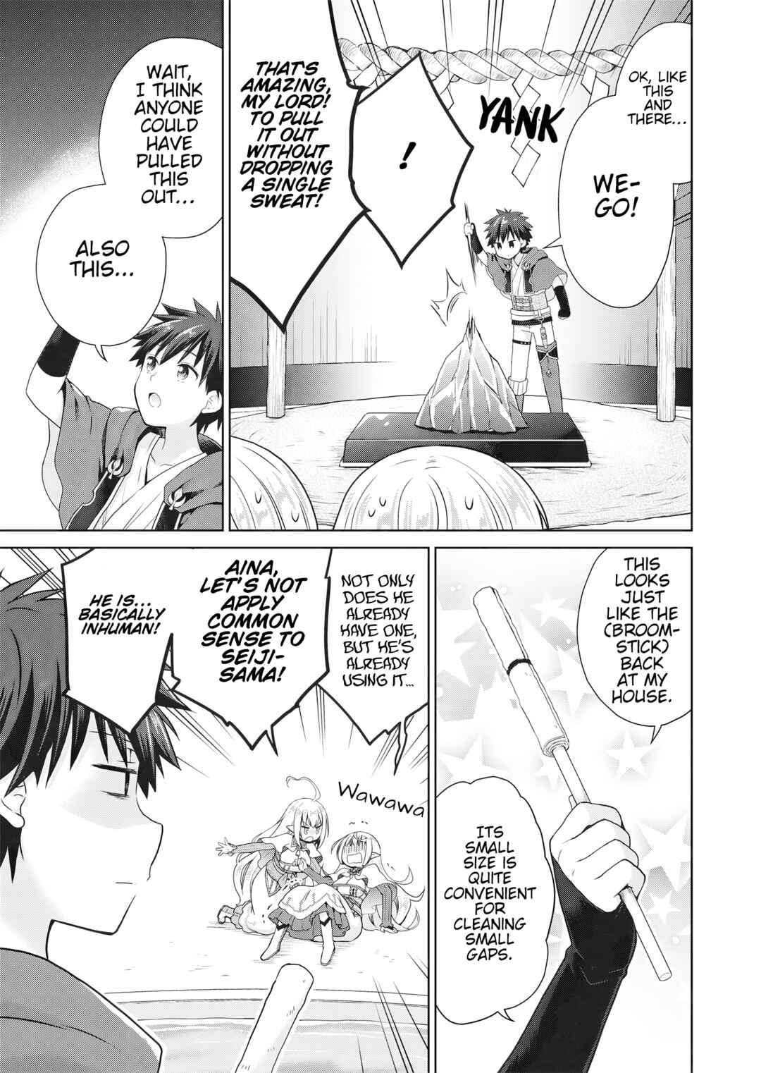 Page 14 Chapter 2 Dakara Katte ni Yuusha Toka Haou ni Nintei Sunno Yamero yo! ~Elf Zoku mo Kokuou-sama mo Hirefusu Hodo Ore wa Idai na Yakuwarirashii~