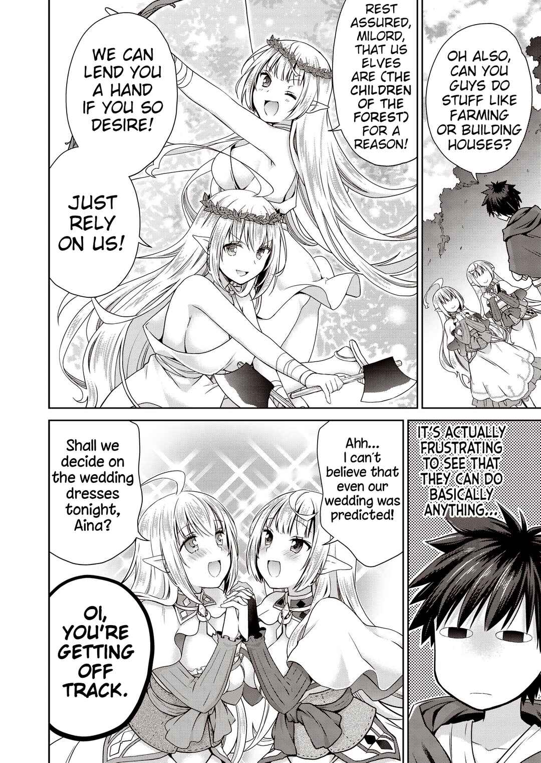 Page 13 Chapter 3 Dakara Katte ni Yuusha Toka Haou ni Nintei Sunno Yamero yo! ~Elf Zoku mo Kokuou-sama mo Hirefusu Hodo Ore wa Idai na Yakuwarirashii~