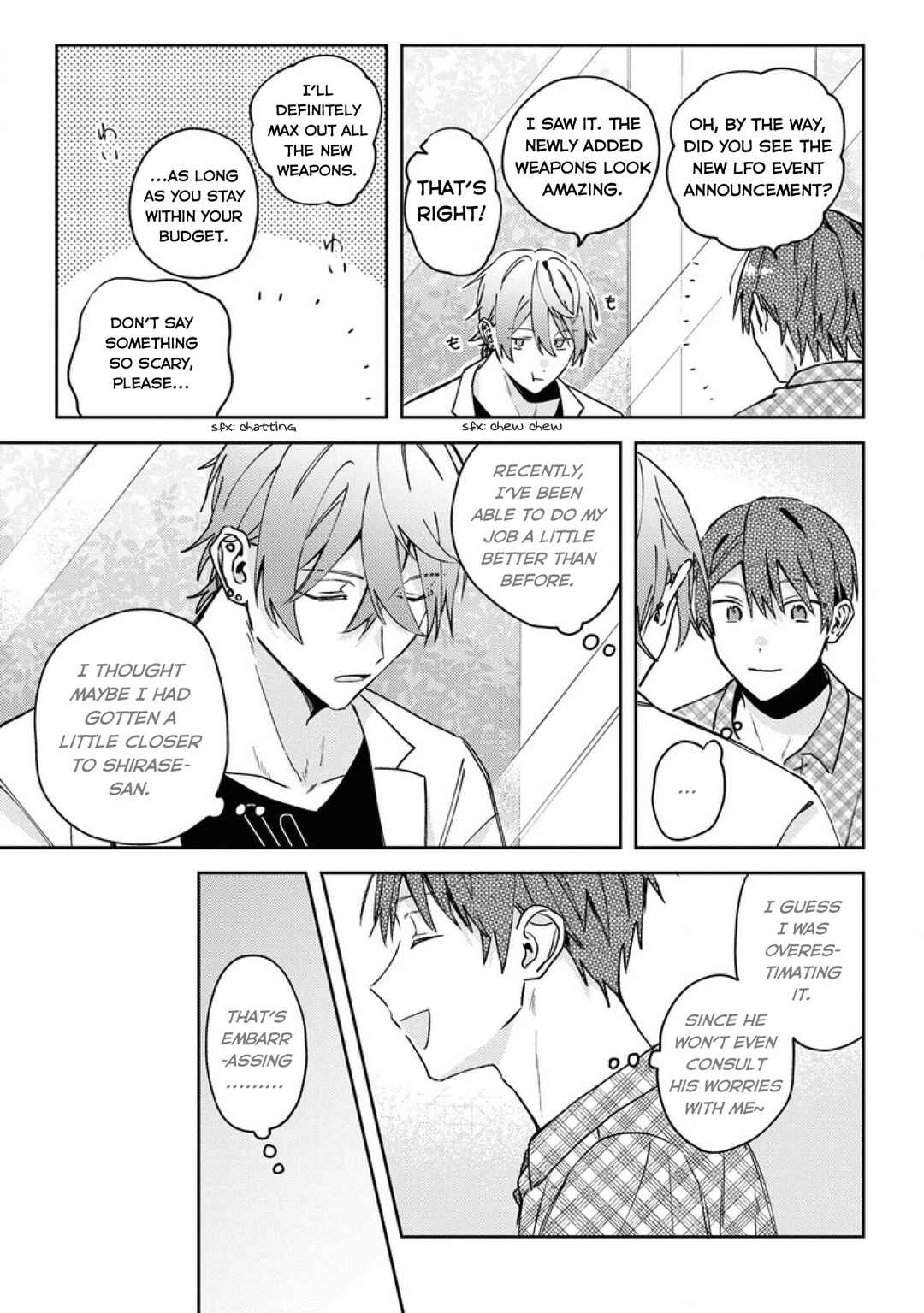 Page 13 Chapter 24 Online Game Nakama to Sashi Off shitara Shokuba no Onijoushi ga Kita