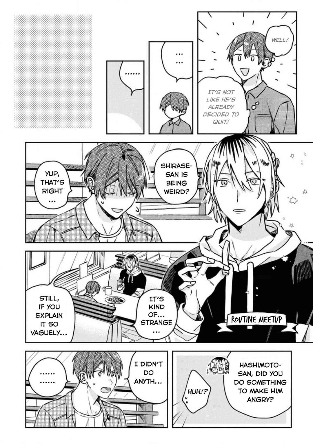 Page 6 Chapter 24 Online Game Nakama to Sashi Off shitara Shokuba no Onijoushi ga Kita