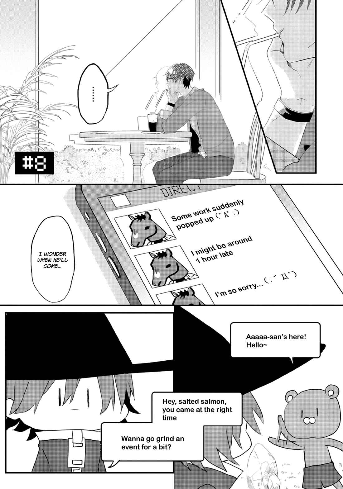 Page 2 Chapter 8 Online Game Nakama to Sashi Off shitara Shokuba no Onijoushi ga Kita
