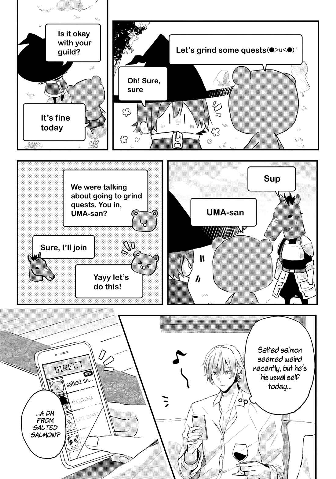 Page 19 Chapter 11 Online Game Nakama to Sashi Off shitara Shokuba no Onijoushi ga Kita