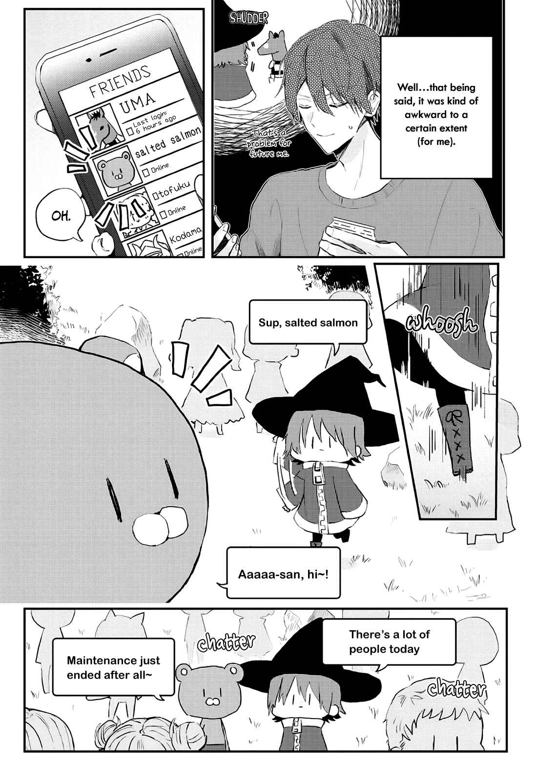 Page 4 Chapter 11 Online Game Nakama to Sashi Off shitara Shokuba no Onijoushi ga Kita
