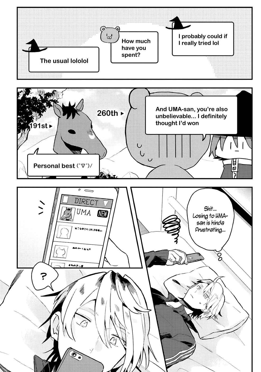 Page 22 Chapter 12 Online Game Nakama to Sashi Off shitara Shokuba no Onijoushi ga Kita