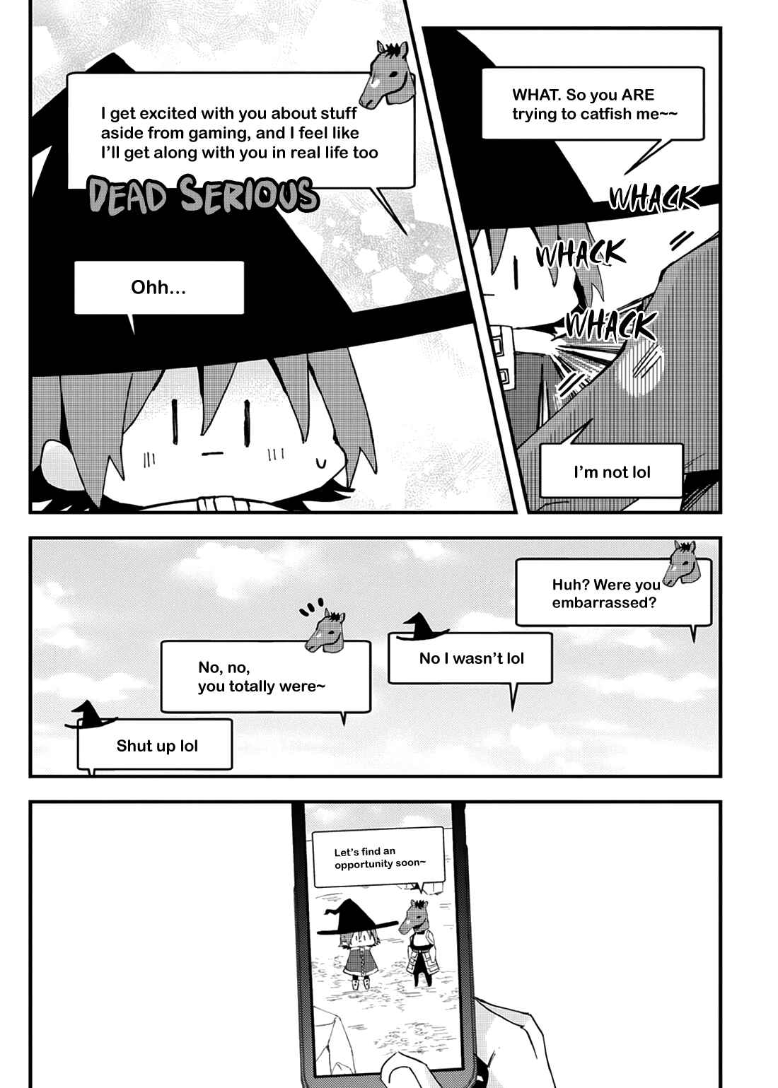 Page 4 Chapter 3 Online Game Nakama to Sashi Off shitara Shokuba no Onijoushi ga Kita
