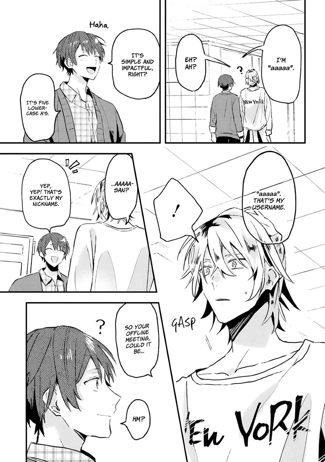 Page 12 Chapter 9 Online Game Nakama to Sashi Off shitara Shokuba no Onijoushi ga Kita