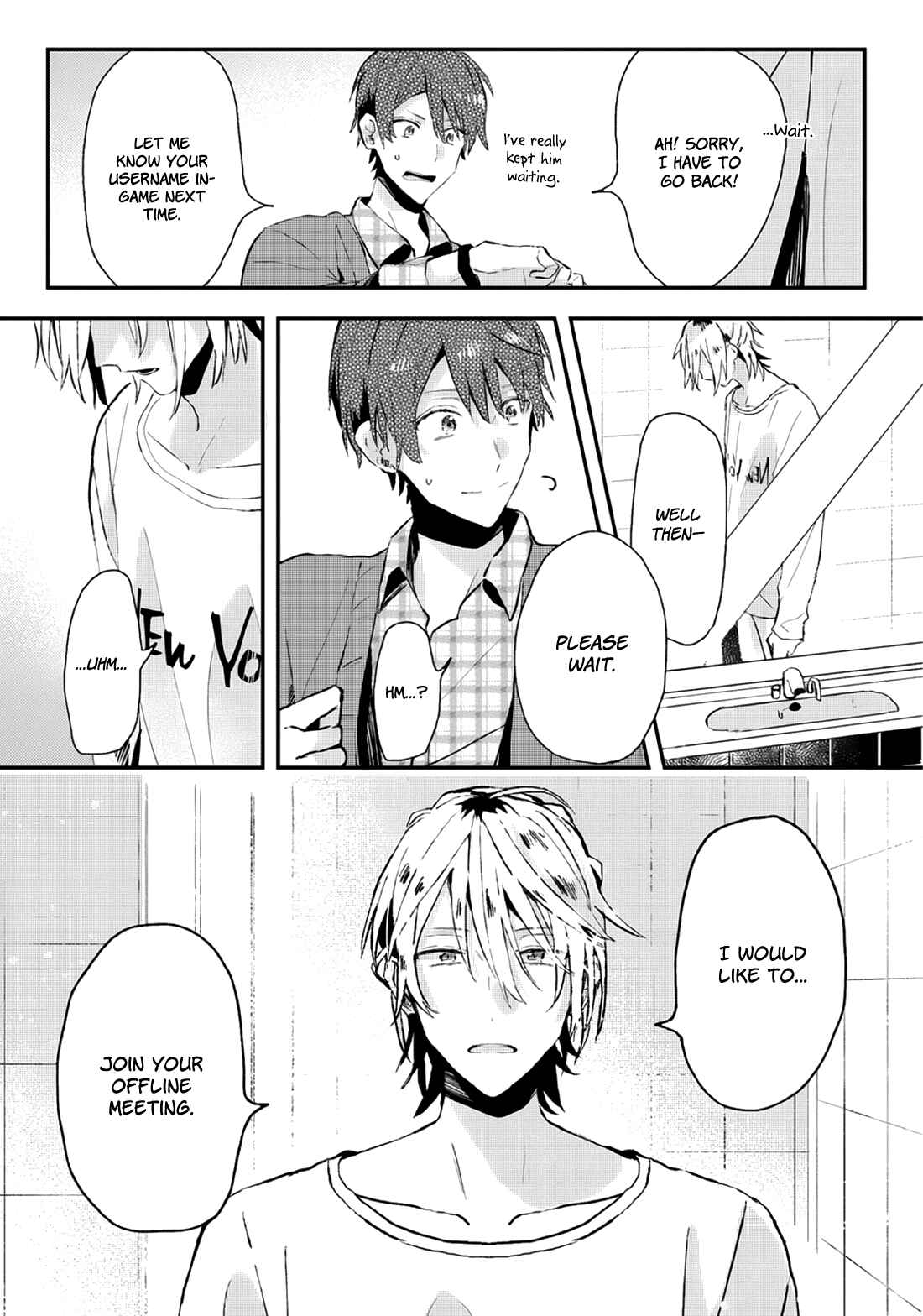 Page 13 Chapter 9 Online Game Nakama to Sashi Off shitara Shokuba no Onijoushi ga Kita