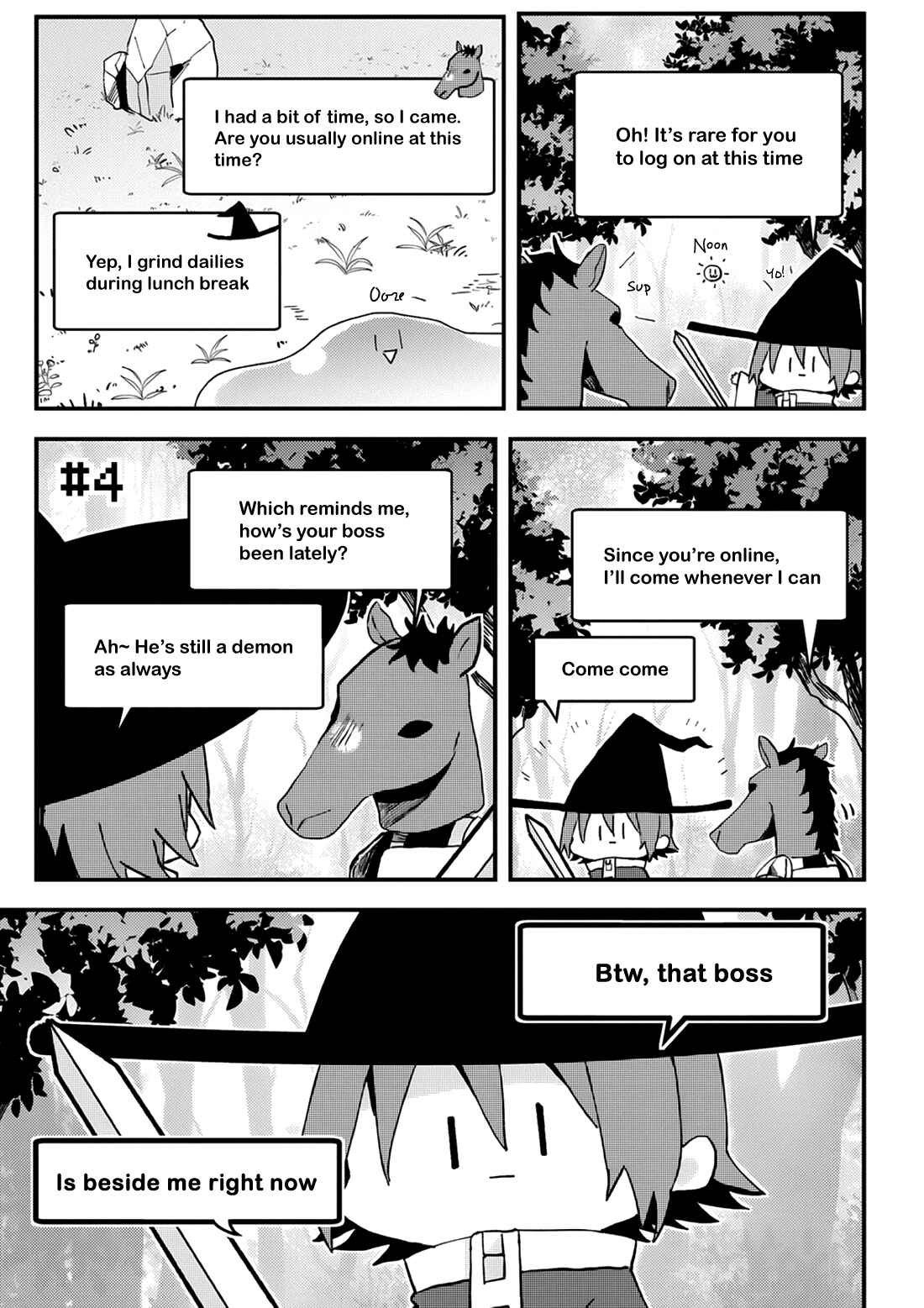 Page 2 Chapter 4 Online Game Nakama to Sashi Off shitara Shokuba no Onijoushi ga Kita