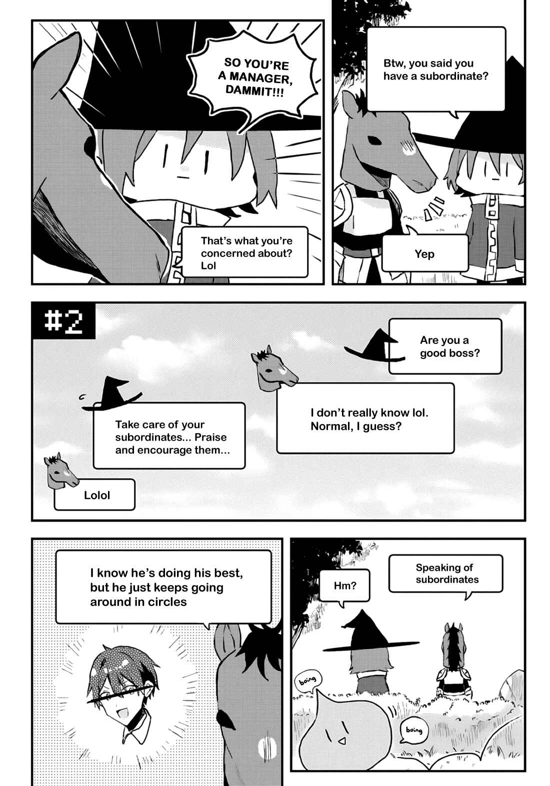 Page 2 Chapter 2 Online Game Nakama to Sashi Off shitara Shokuba no Onijoushi ga Kita