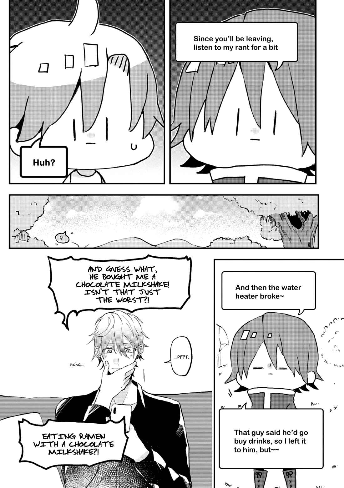 Page 7 Chapter 8.5 Online Game Nakama to Sashi Off shitara Shokuba no Onijoushi ga Kita