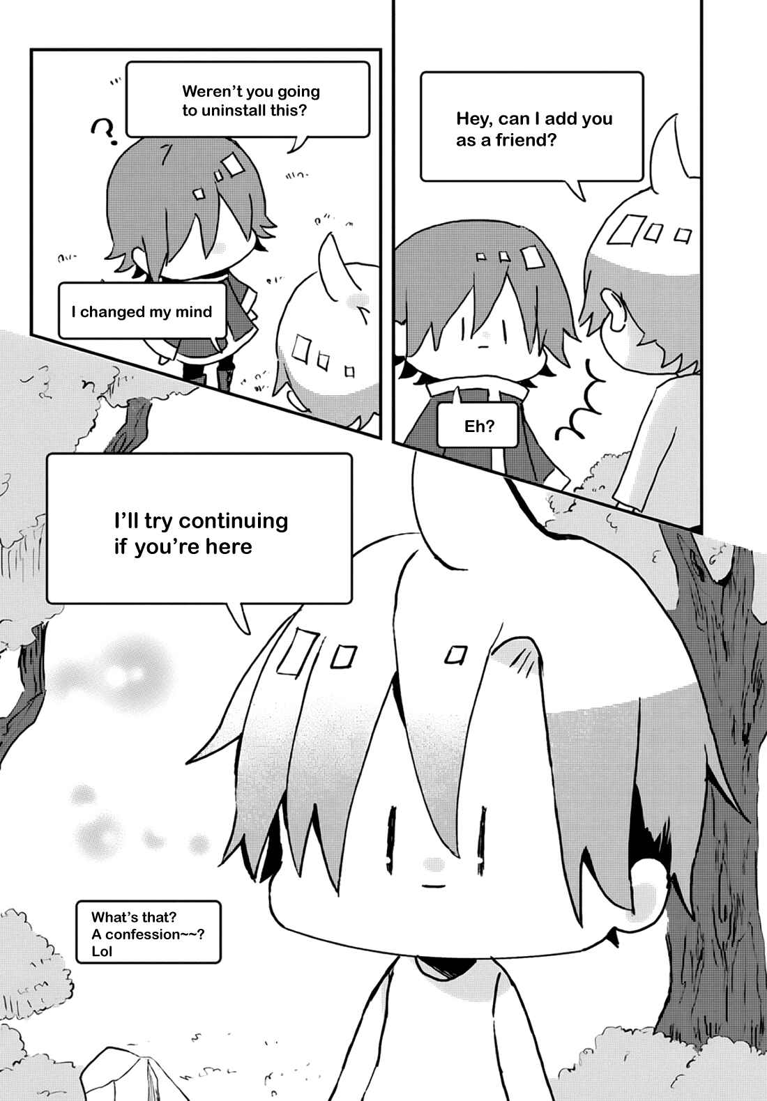 Page 9 Chapter 8.5 Online Game Nakama to Sashi Off shitara Shokuba no Onijoushi ga Kita