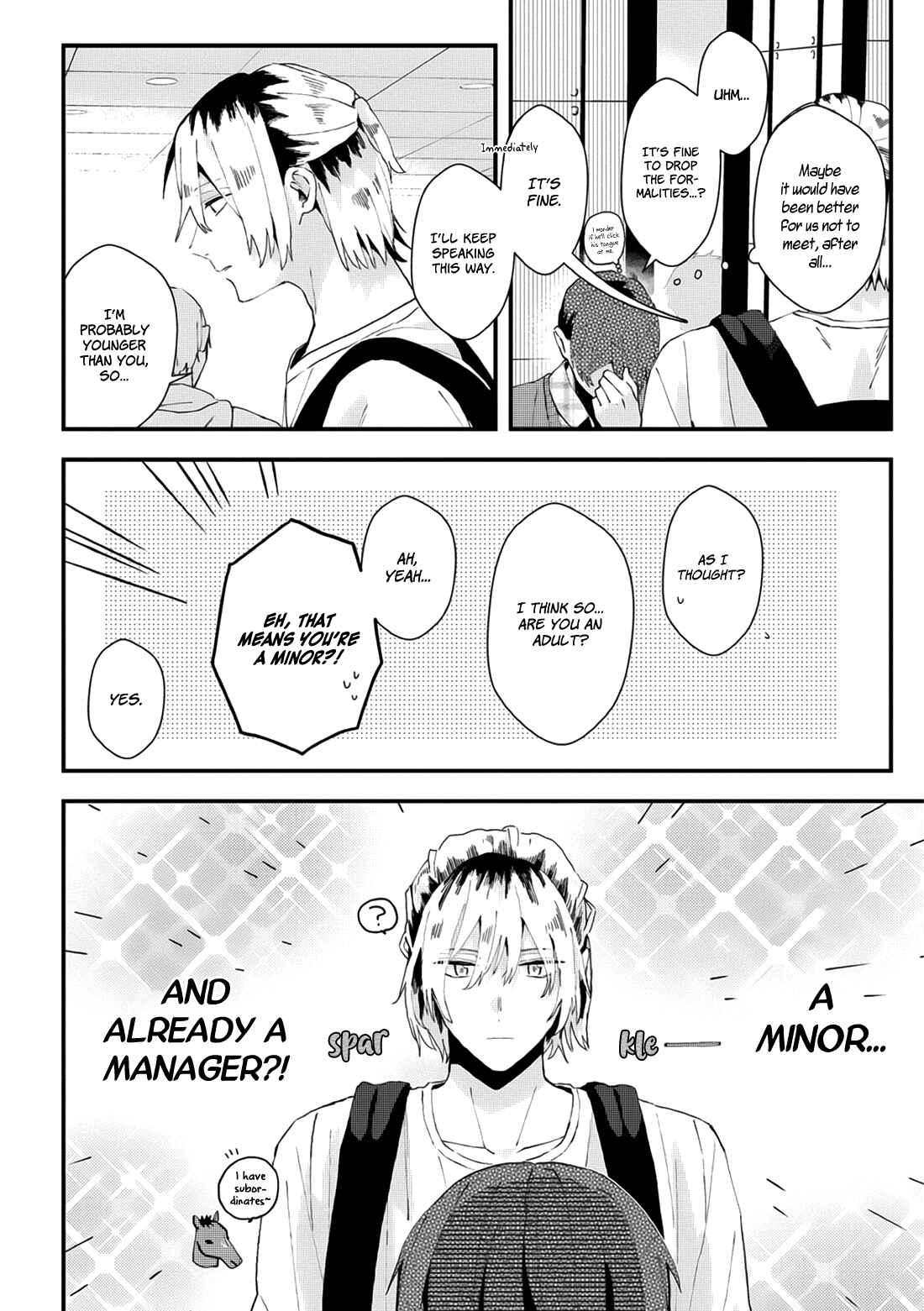 Page 7 Chapter 7 Online Game Nakama to Sashi Off shitara Shokuba no Onijoushi ga Kita