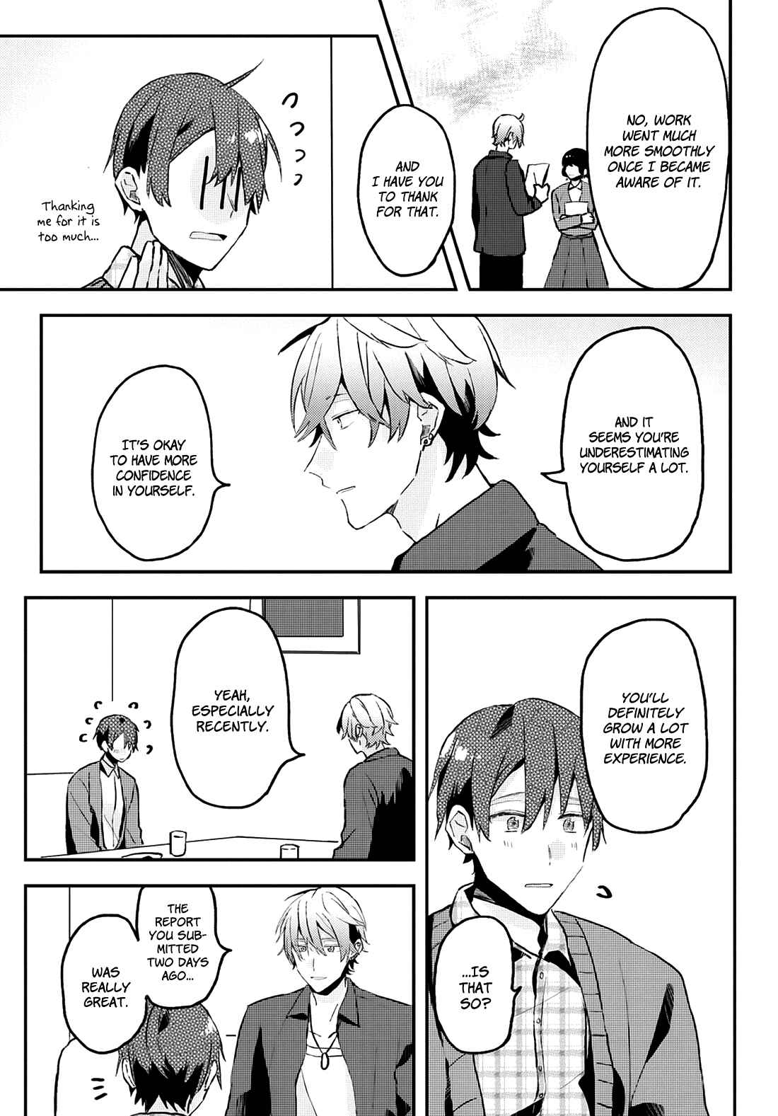 Page 21 Chapter 10 Online Game Nakama to Sashi Off shitara Shokuba no Onijoushi ga Kita
