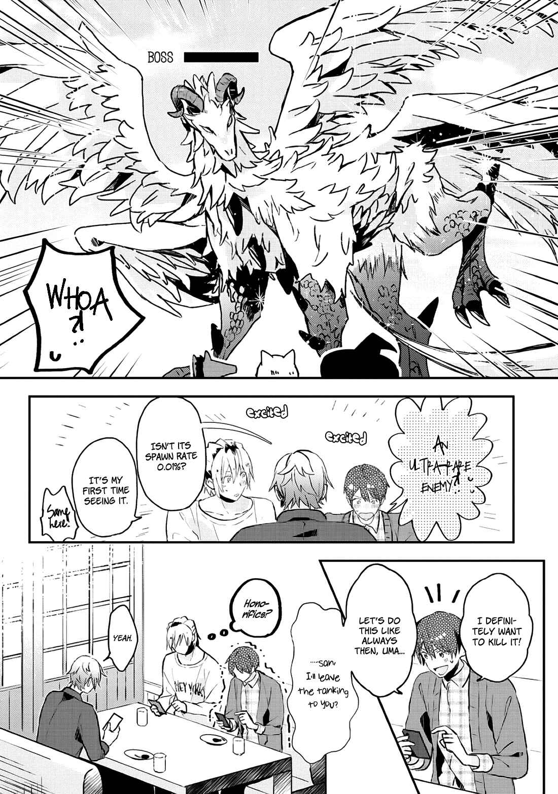 Page 8 Chapter 10 Online Game Nakama to Sashi Off shitara Shokuba no Onijoushi ga Kita