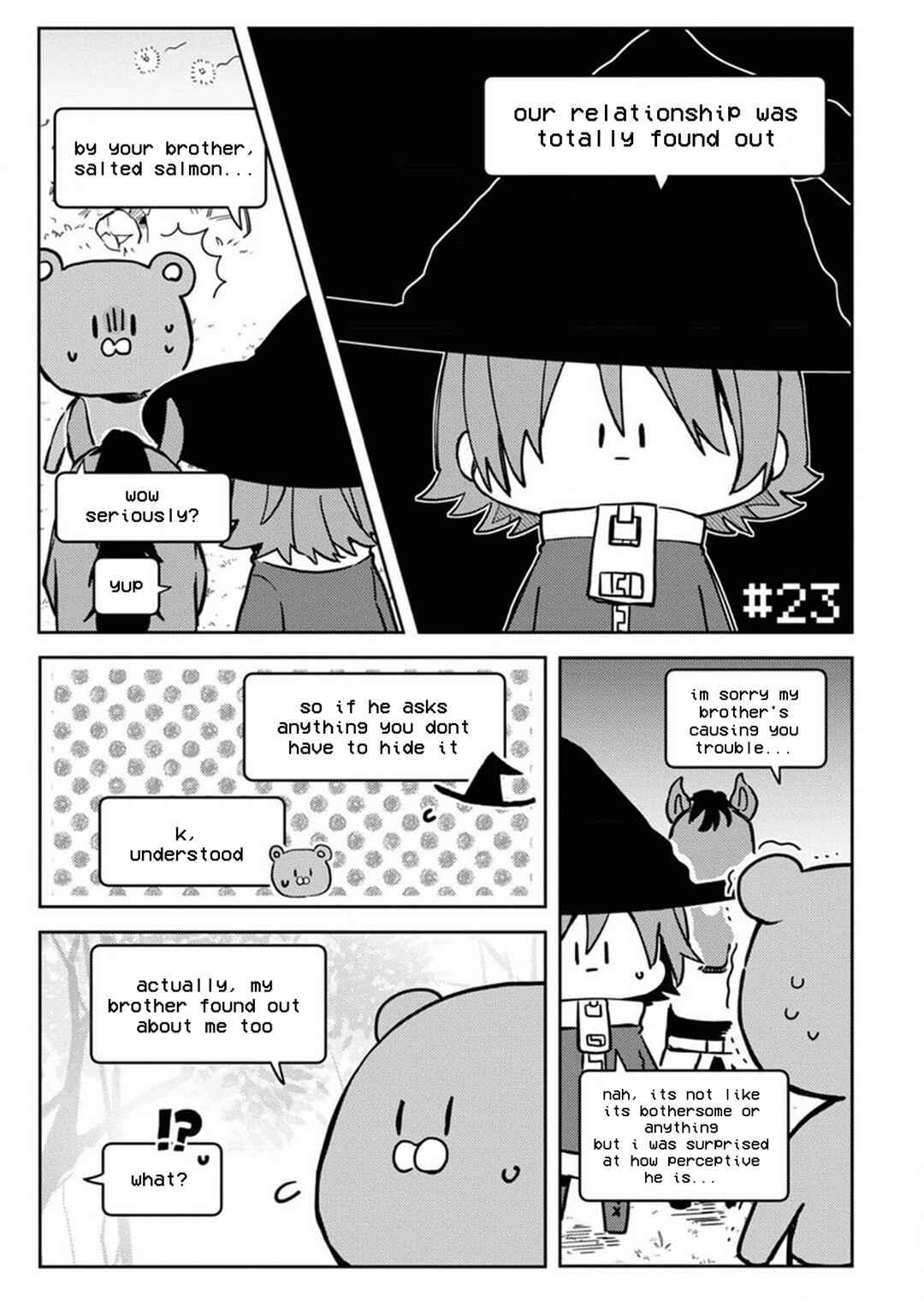 Page 1 Chapter 23 Online Game Nakama to Sashi Off shitara Shokuba no Onijoushi ga Kita