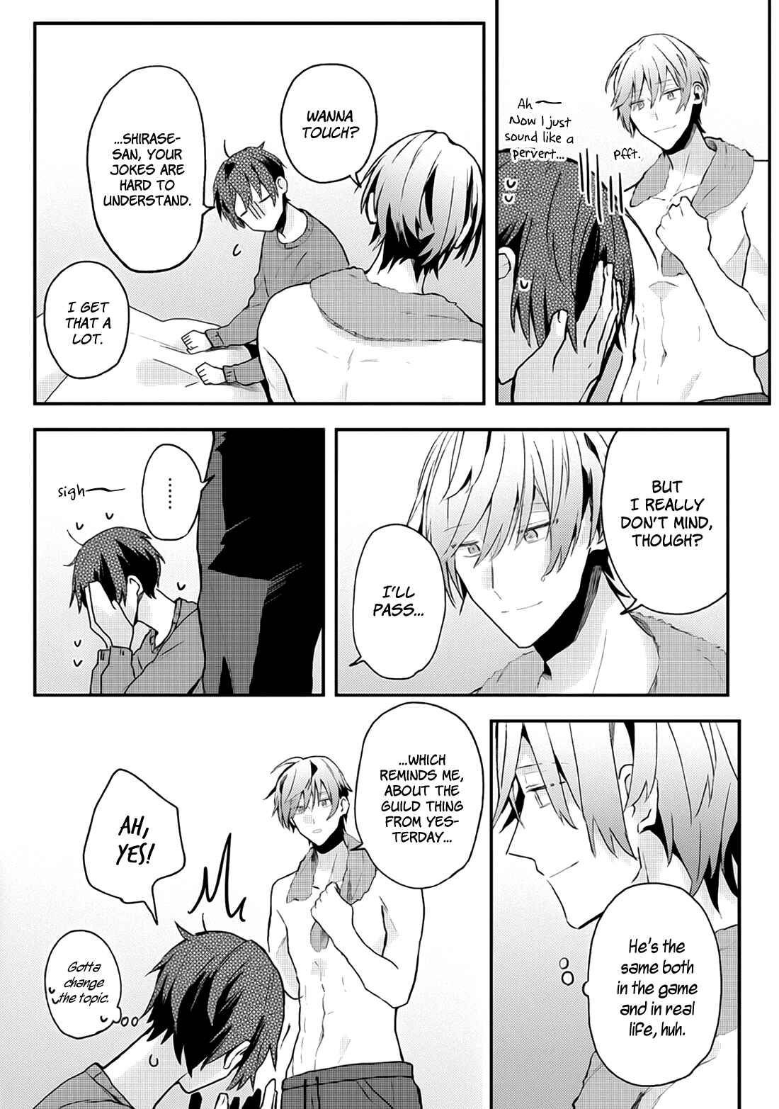 Page 16 Chapter 13 Online Game Nakama to Sashi Off shitara Shokuba no Onijoushi ga Kita