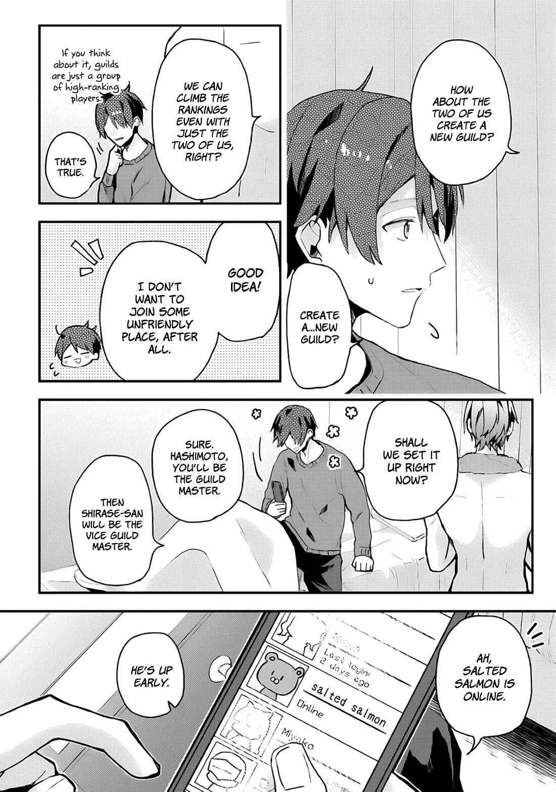 Page 17 Chapter 13 Online Game Nakama to Sashi Off shitara Shokuba no Onijoushi ga Kita