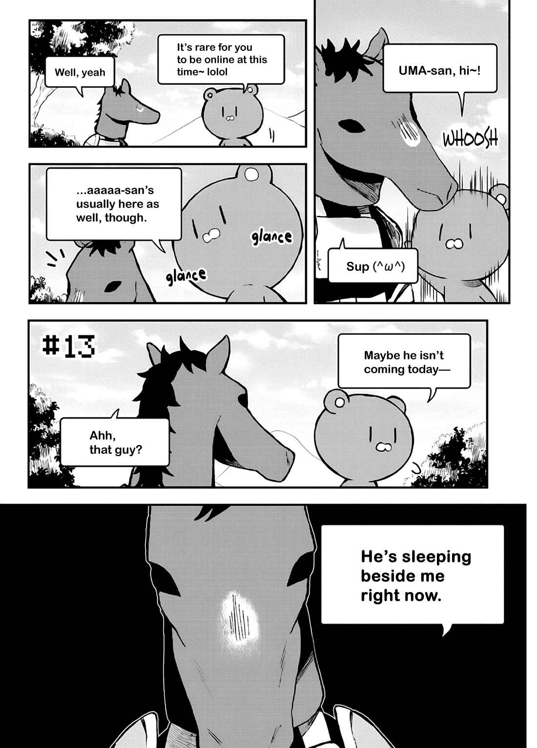 Page 3 Chapter 13 Online Game Nakama to Sashi Off shitara Shokuba no Onijoushi ga Kita
