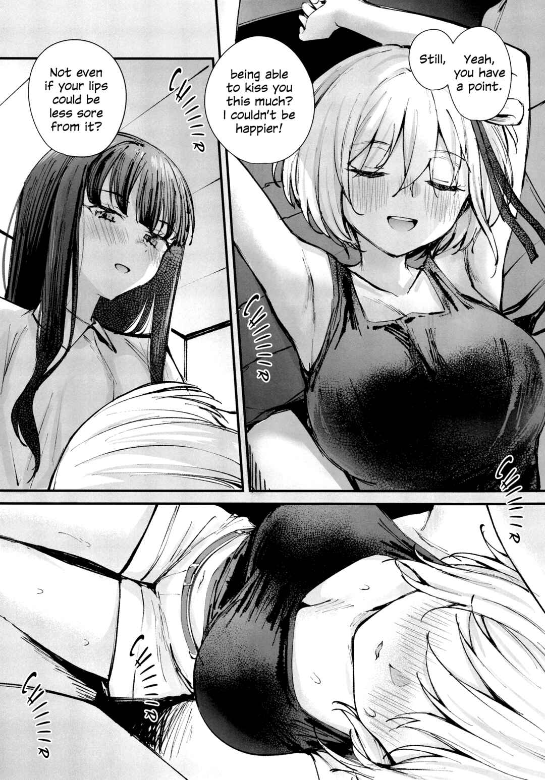 Page 12 Chapter Unknown_99bf Lycoris Recoil - Kiss Kiss Kiss (Doujinshi)