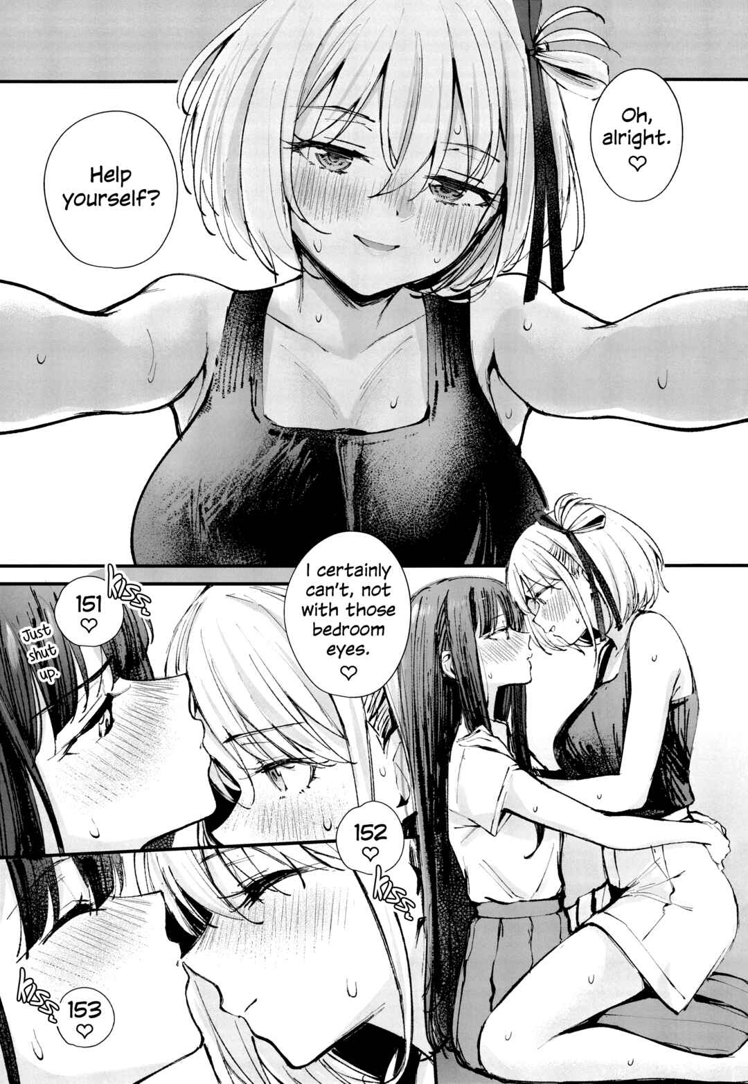 Page 14 Chapter Unknown_99bf Lycoris Recoil - Kiss Kiss Kiss (Doujinshi)