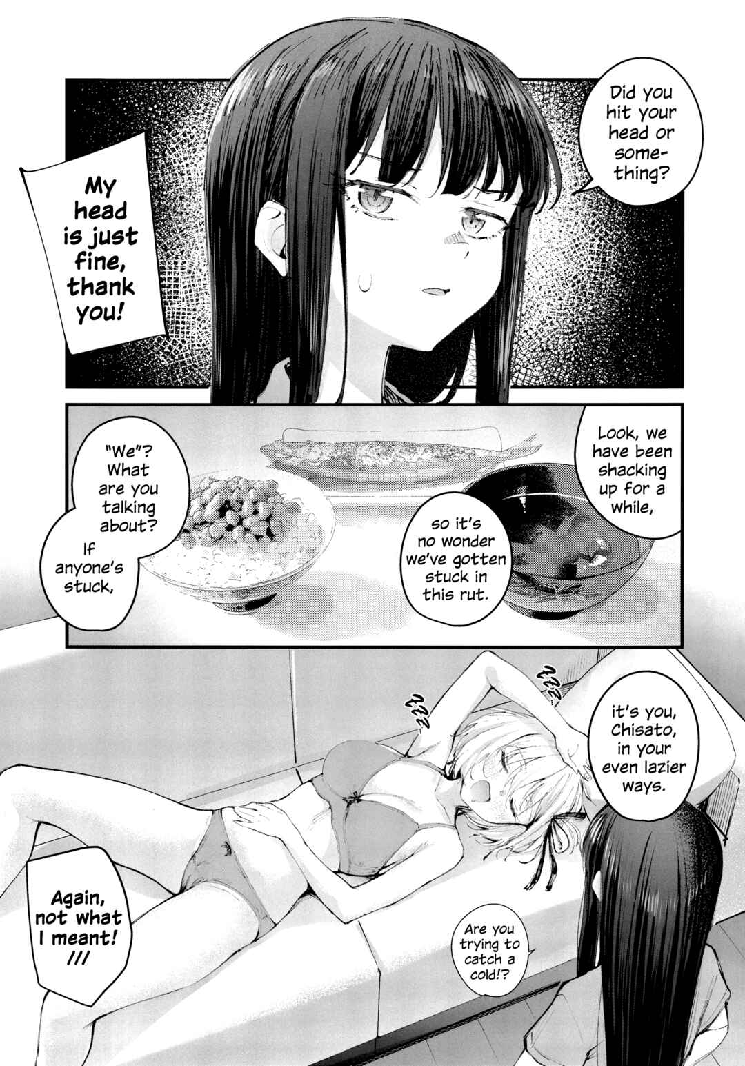 Page 4 Chapter Unknown_99bf Lycoris Recoil - Kiss Kiss Kiss (Doujinshi)