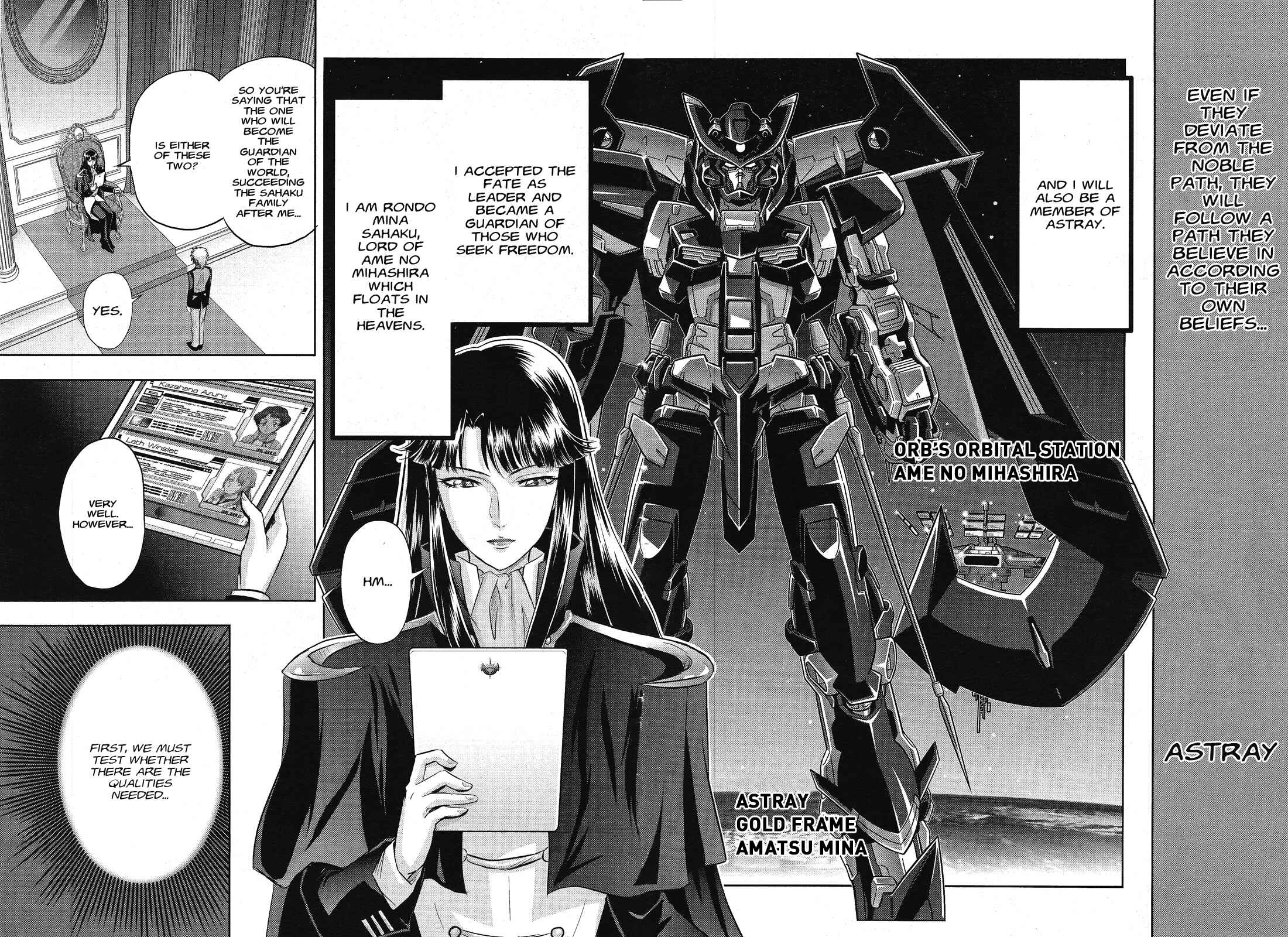 Page 8 Chapter 0 Mobile Suit Gundam SEED Astray - Princess of the Sky