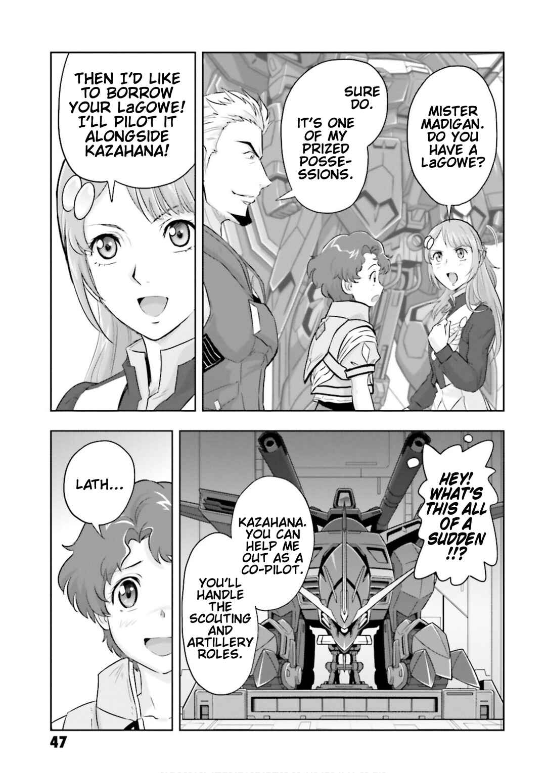 Page 11 Chapter 7 Mobile Suit Gundam SEED Astray - Princess of the Sky