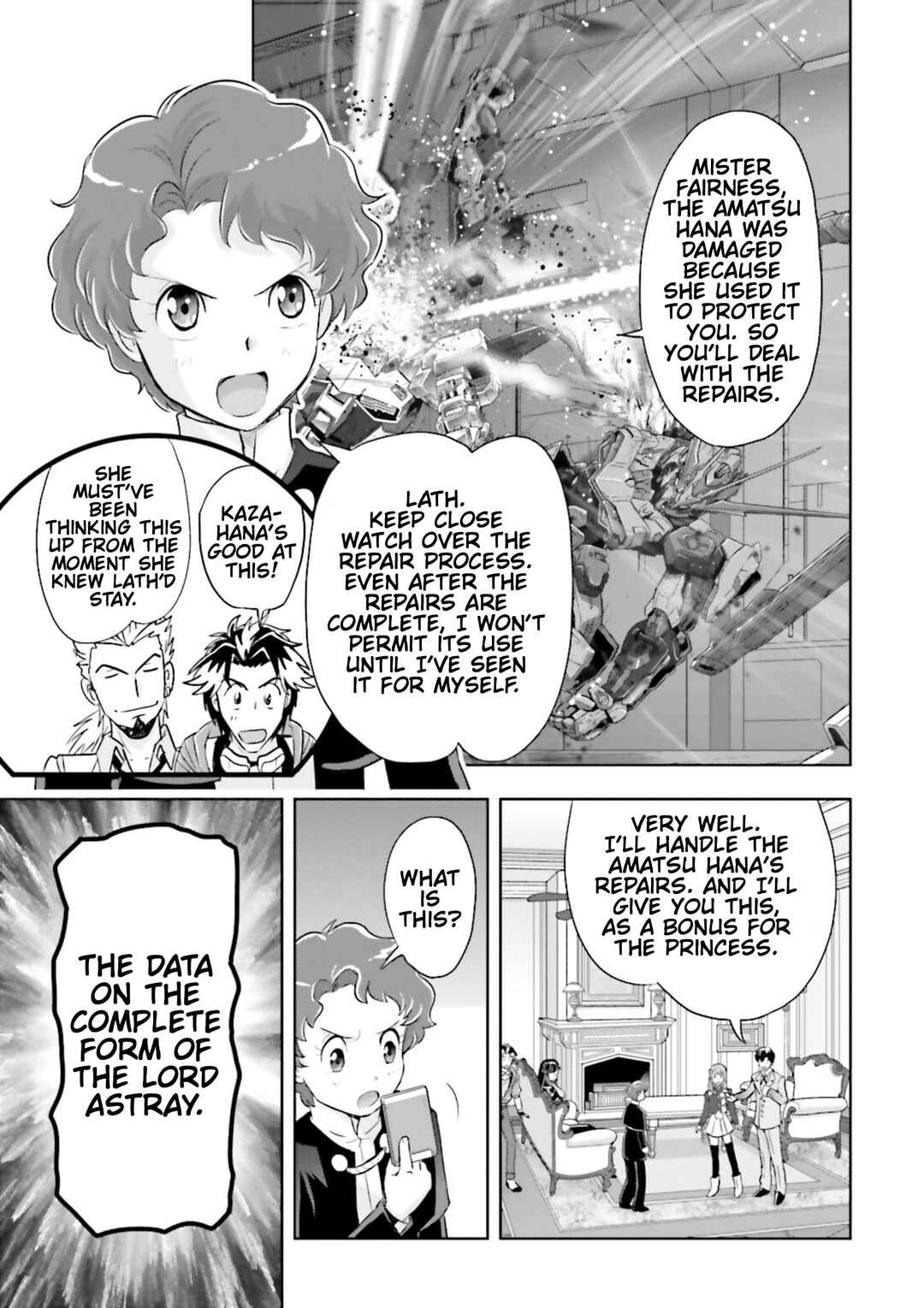 Page 21 Chapter 16 Mobile Suit Gundam SEED Astray - Princess of the Sky