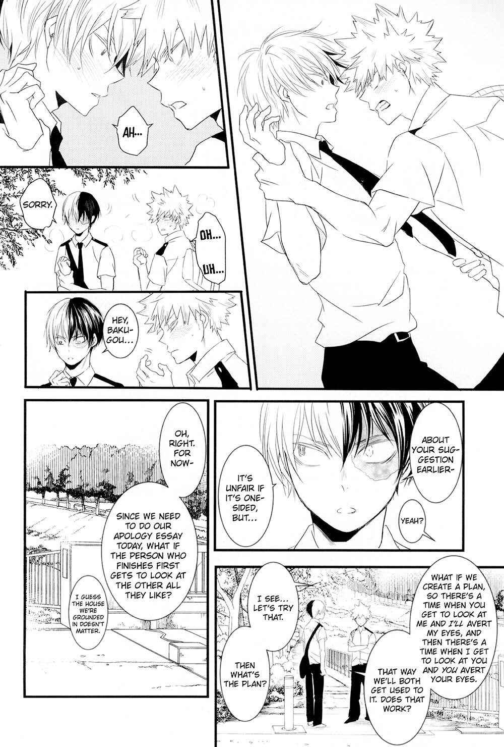 Page 37 Chapter 1 Boku no Hero Academia -  Kiss Made Tooi Manga (Doujinshi)