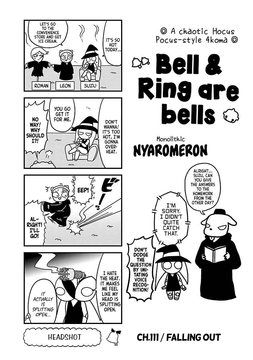 Page 1 Chapter 111 Bell & Ring wa Kane