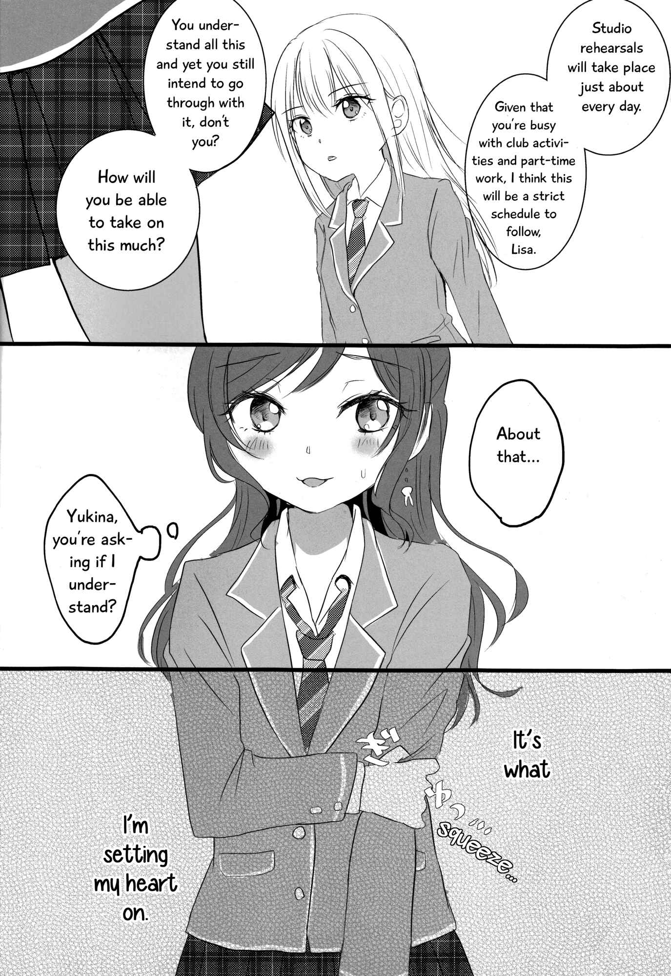 Page 3 Chapter 1 BanG Dream! - Yukina, My One and Only. (Doujinshi)