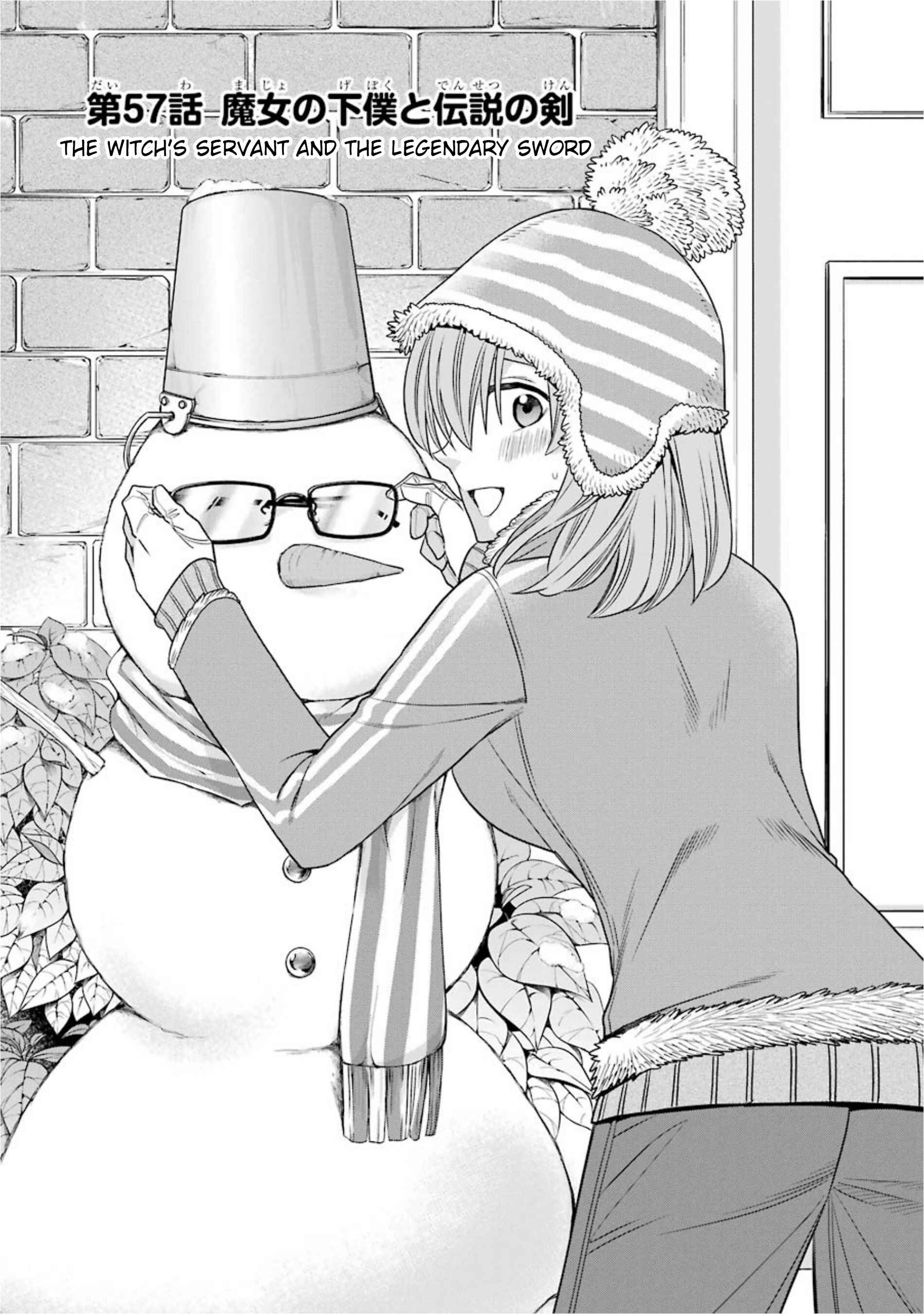 Page 1 Chapter 57 Majo no Geboku to Maou no Tsuno